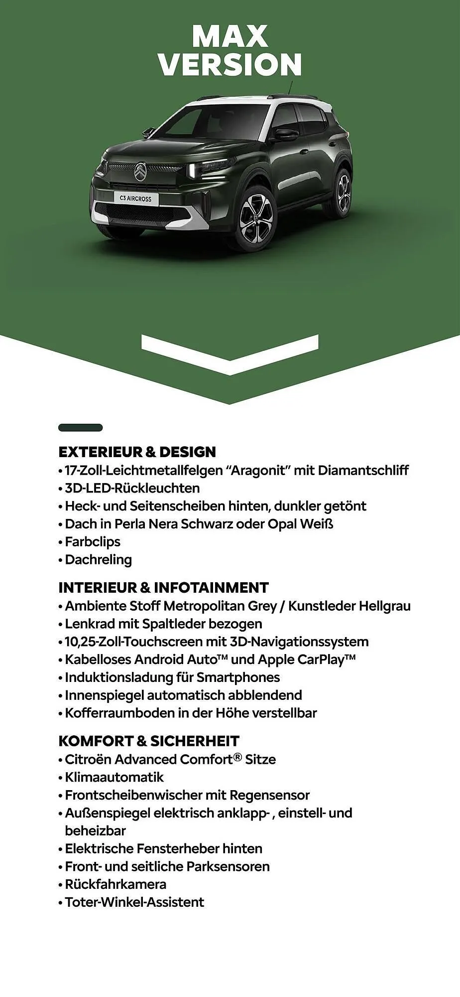 Citroen Flugblatt von 3. Dezember bis 7. Juli 2026 - Flugblätt seite  17