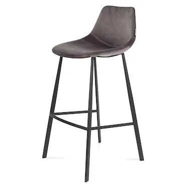 DUTCHBONE Samt-Barstuhl Franky