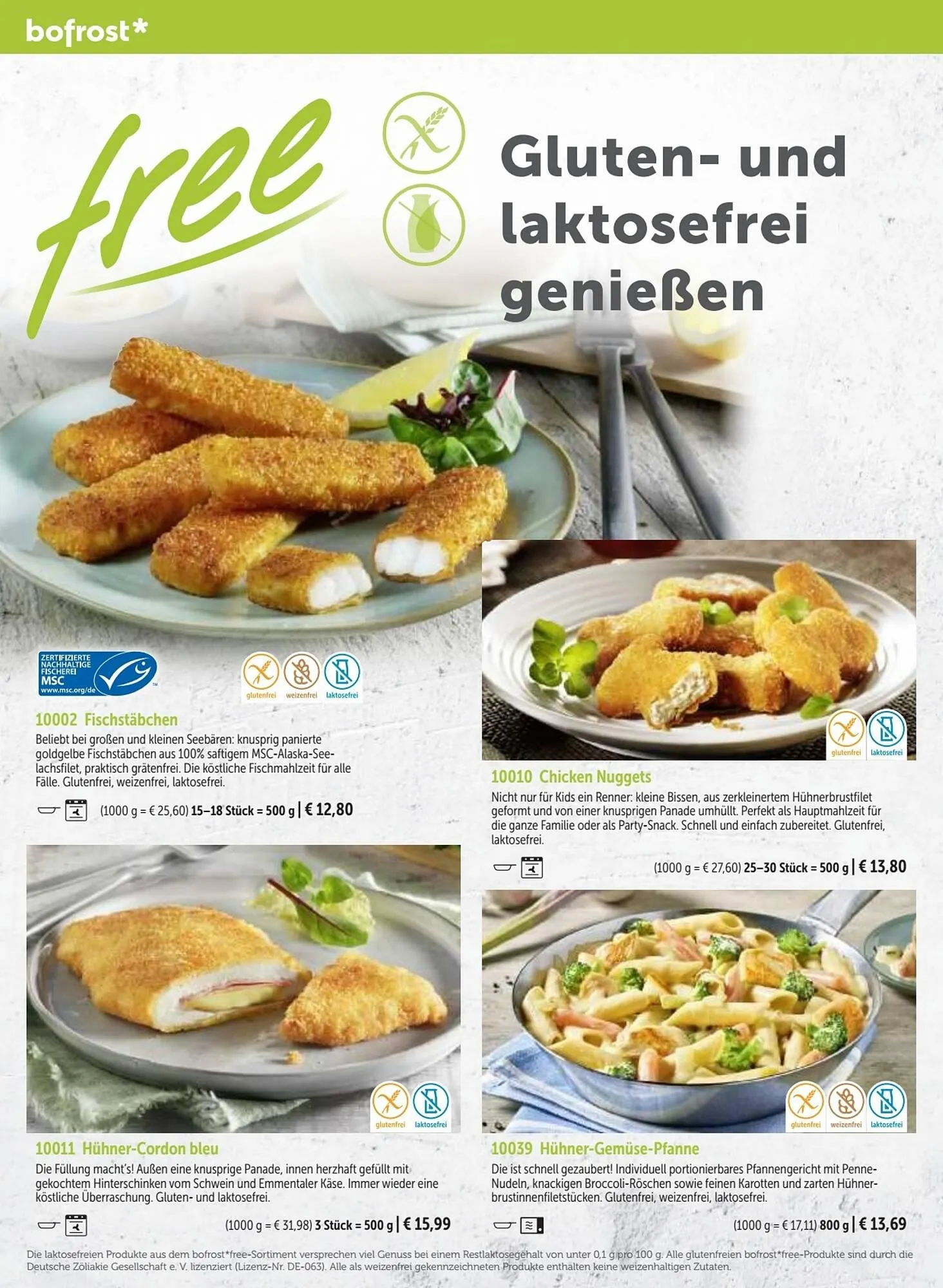 Bofrost Flugblatt von 25. September bis 29. Februar 2024 - Flugblätt seite  122