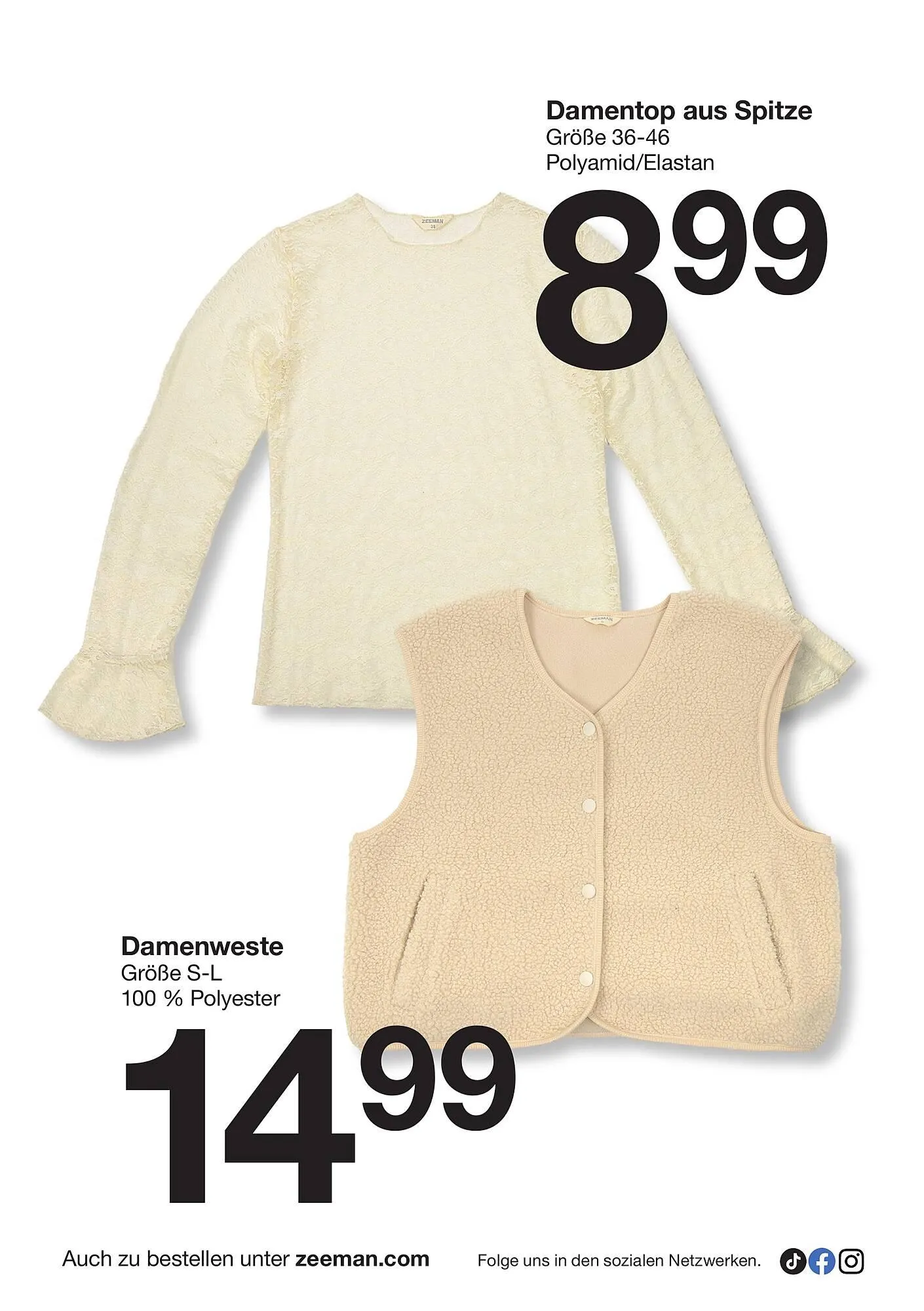 Zeeman Prospekt von 27. Dezember bis 9. Jänner 2026 - Flugblätt seite  26