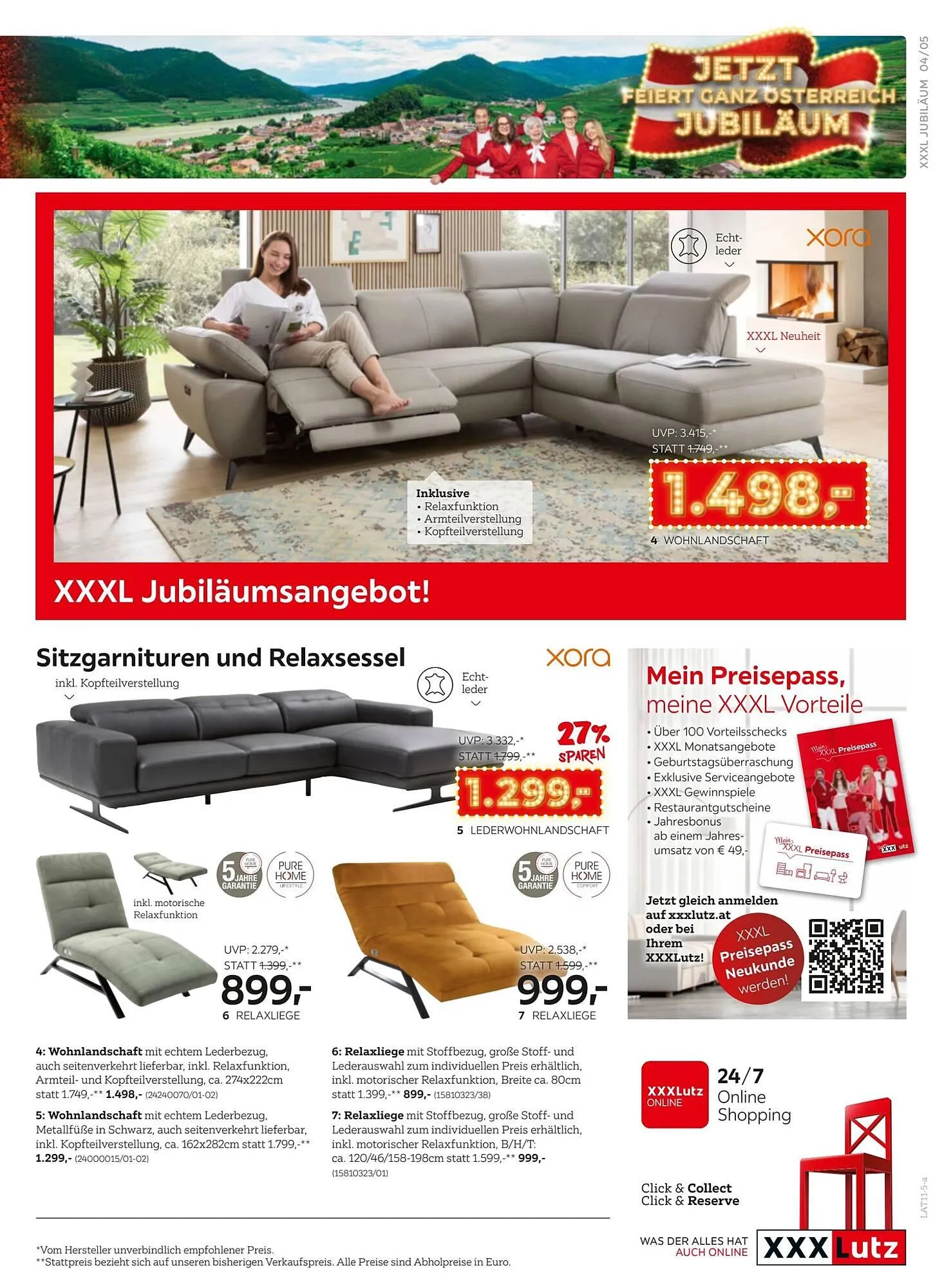 XXXLutz Prospekt von 4. November bis 11. November 2025 - Flugblätt seite 5