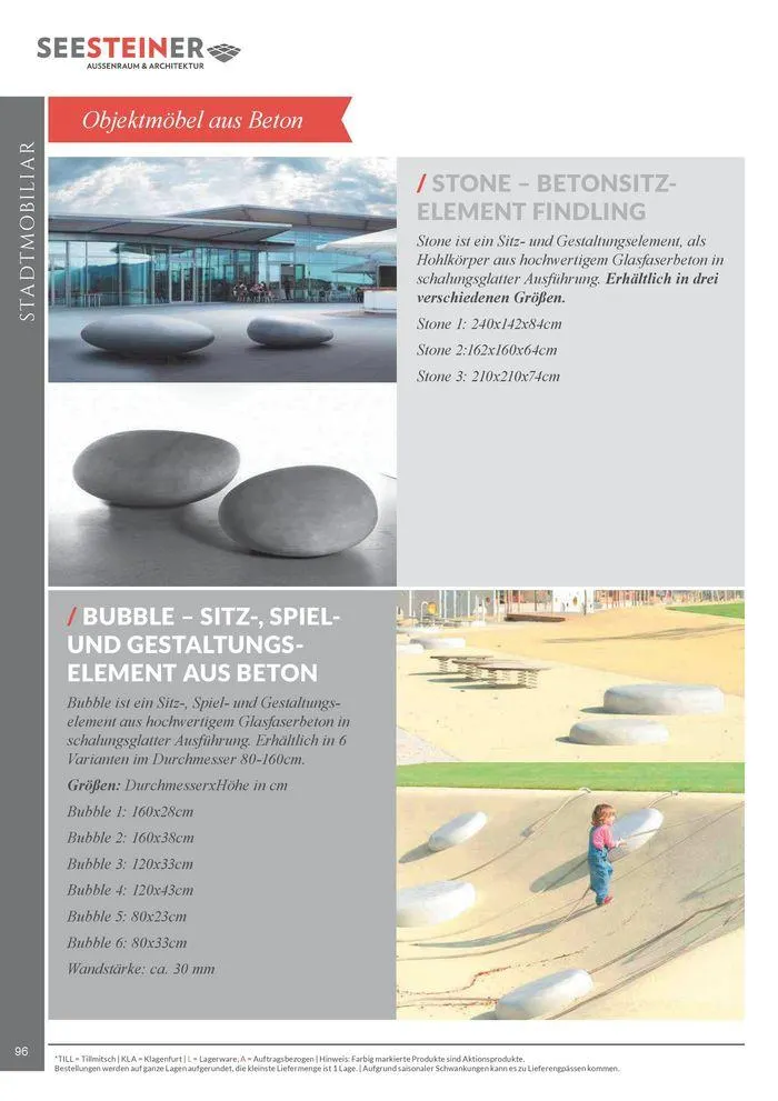 Preis Liste 2024 von 31. Mai bis 31. Dezember 2024 - Flugblätt seite 98