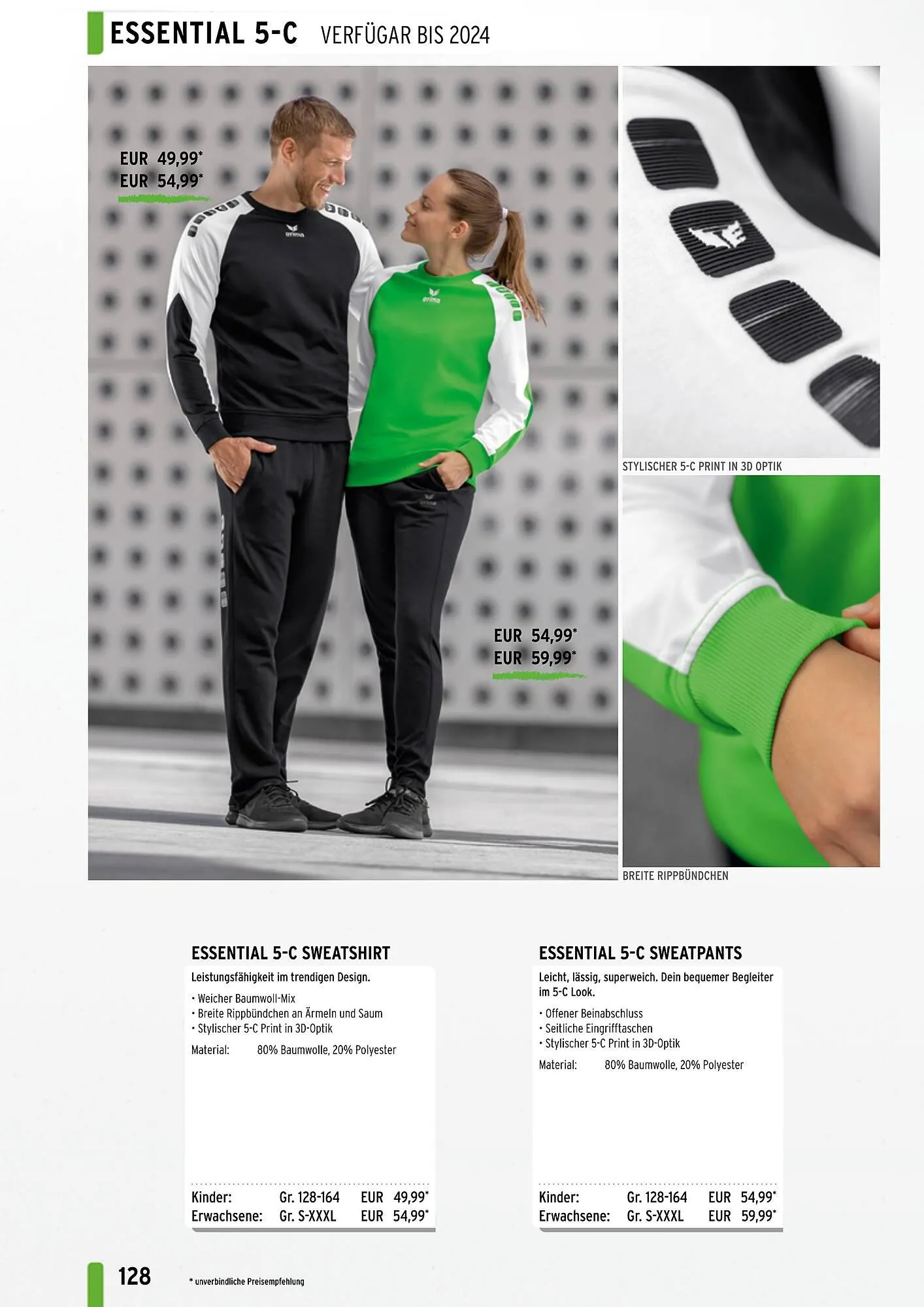 ERIMA Flugblatt von 2. Jänner bis 31. Dezember 2024 - Flugblätt seite  128