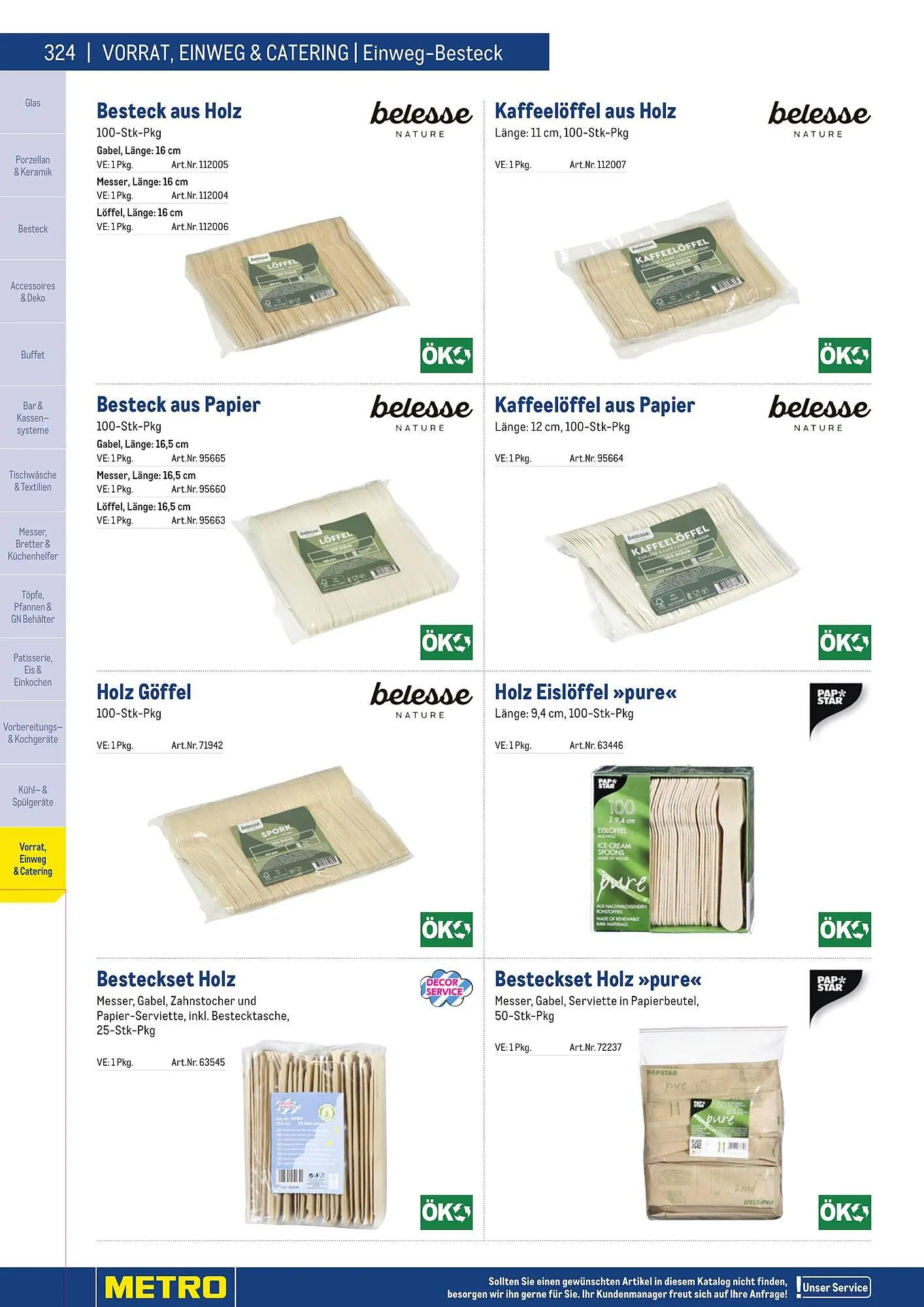 Metro Flugblatt von 25. März bis 31. Dezember 2026 - Flugblätt seite  324