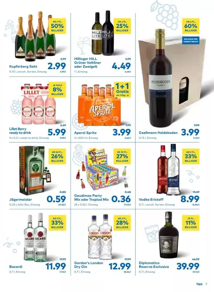 Sonderangebote für Sie von 20. Oktober bis 3. November 2024 - Flugblätt seite 7