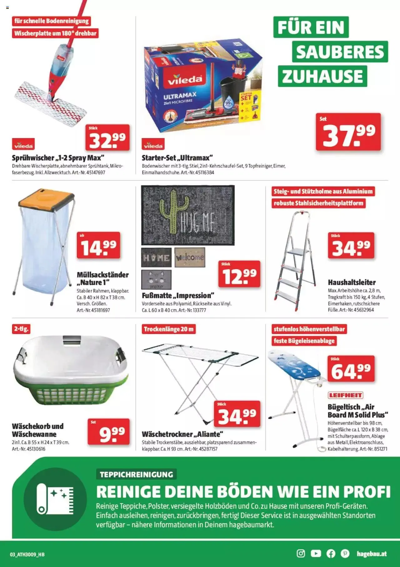 Hagebau Flugblatt von 28. Februar bis 9. März 2024 - Flugblätt seite 3