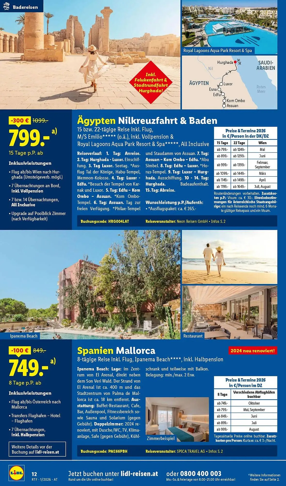 Lidl Flugblatt von 14. Jänner bis 15. Februar 2026 - Flugblätt seite  12