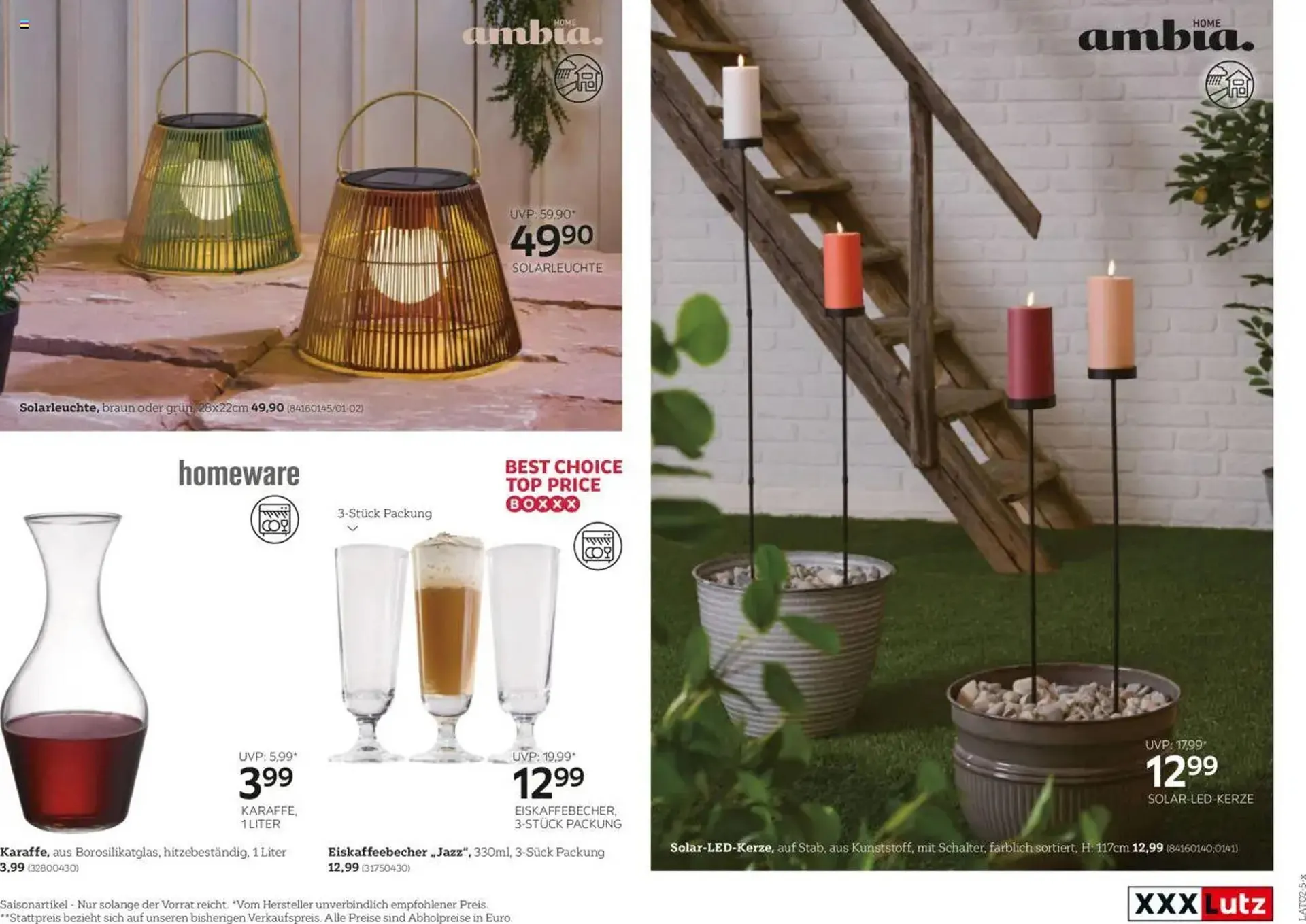 XXXLutz Flugblatt von 10. Februar bis 31. Dezember 2025 - Flugblätt seite  175