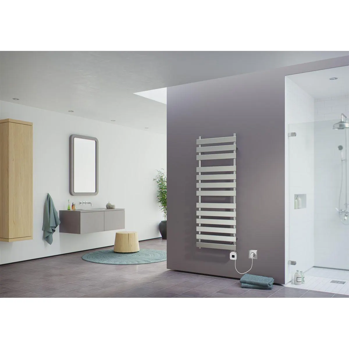 Ximax Elektrischer Handtuchwärmer C7 950 x 500 mm 300 Watt Typ 7 Chrom