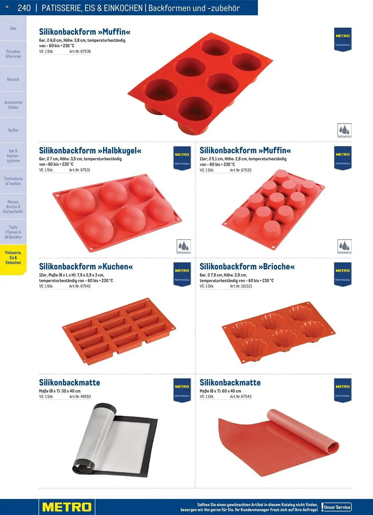 Metro Flugblatt von 2. Dezember bis 31. Dezember 2025 - Flugblätt seite  240