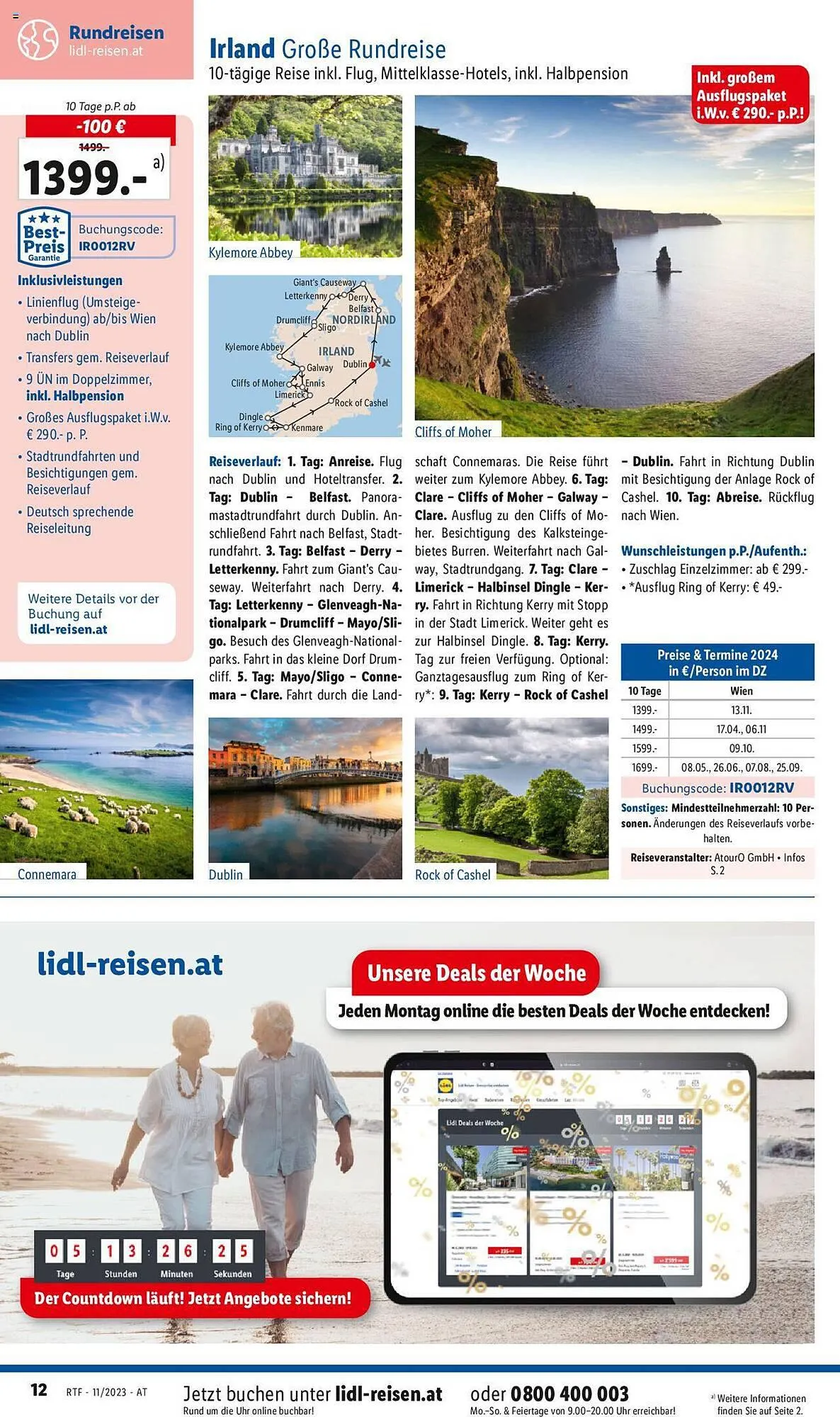 Lidl Flugblatt von 15. November bis 15. Dezember 2023 - Flugblätt seite 12