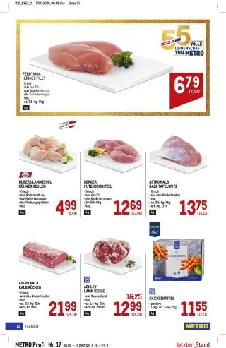 METRO Flugblatt - Profi von 6. August bis 19. August 2026 - Flugblätt seite 10