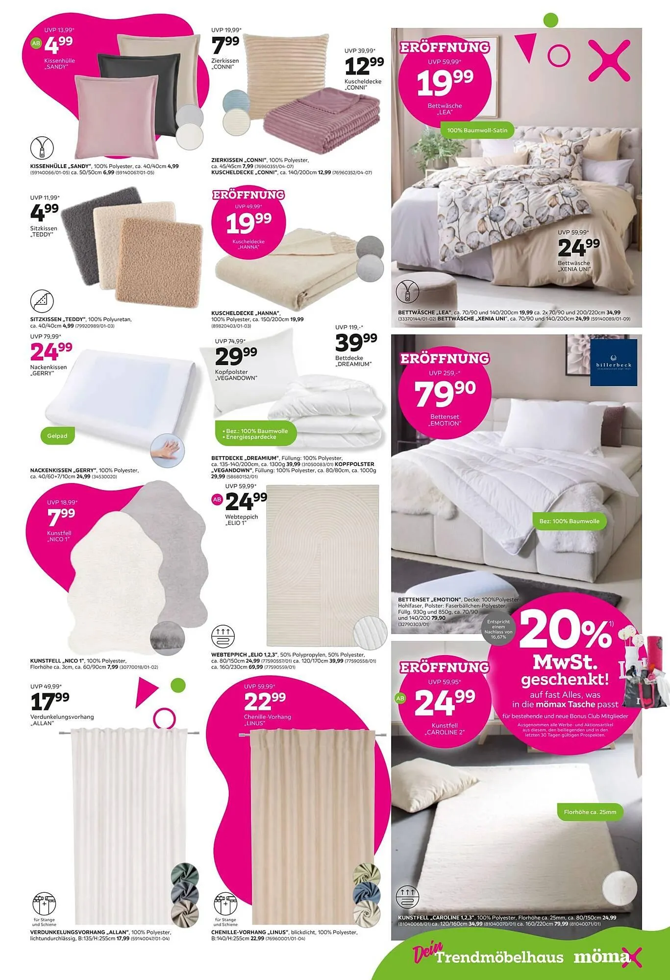 Mömax Flugblatt von 4. November bis 12. November 2025 - Flugblätt seite 7