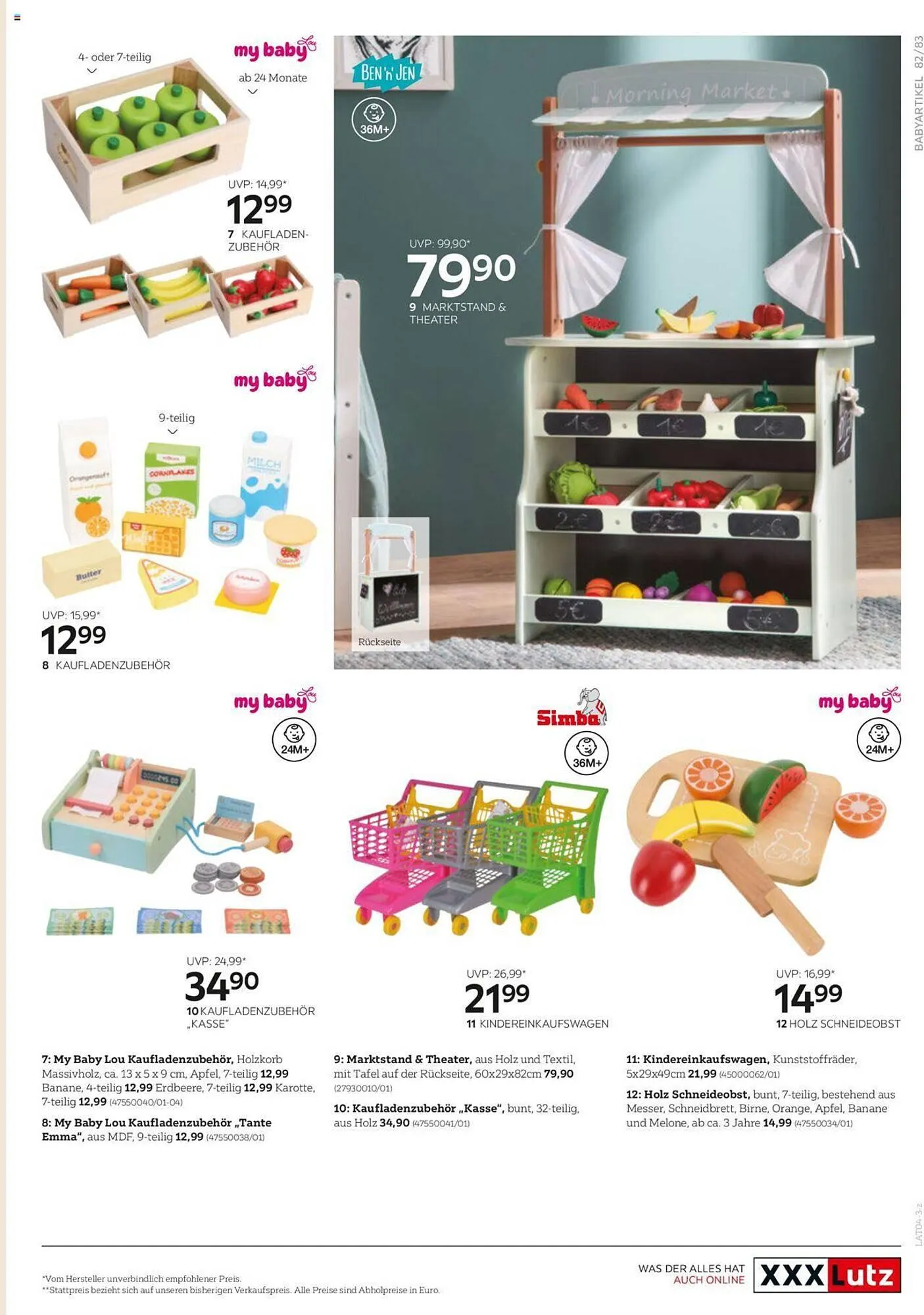 XXXLutz Flugblatt von 18. April bis 31. Dezember 2023 - Flugblätt seite  83