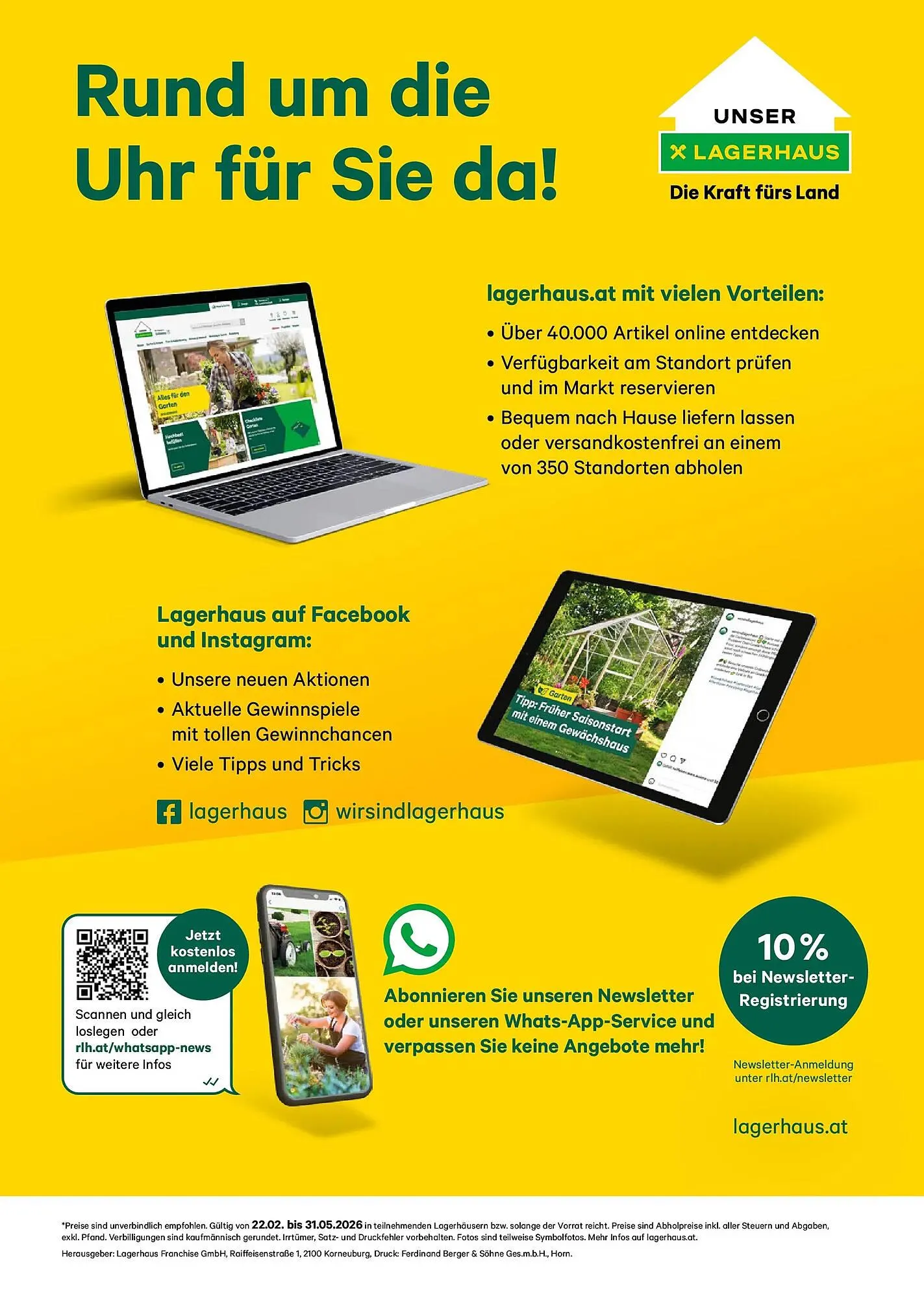 Lagerhaus Flugblatt von 22. Februar bis 31. Mai 2026 - Flugblätt seite  200