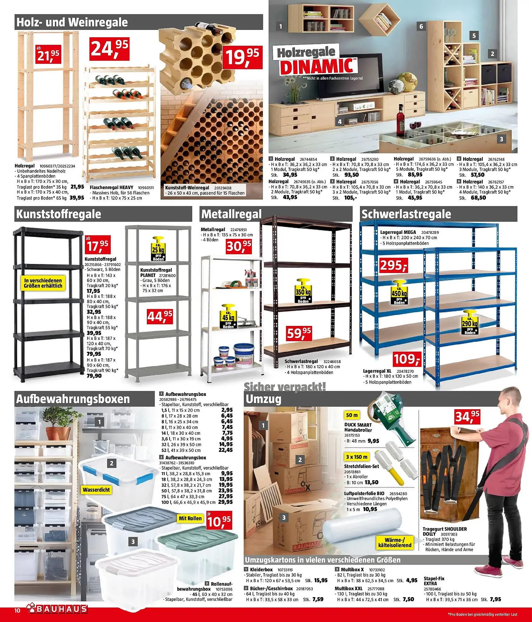 Bauhaus Flugblatt von 3. Dezember bis 31. Dezember 2025 - Flugblätt seite  10