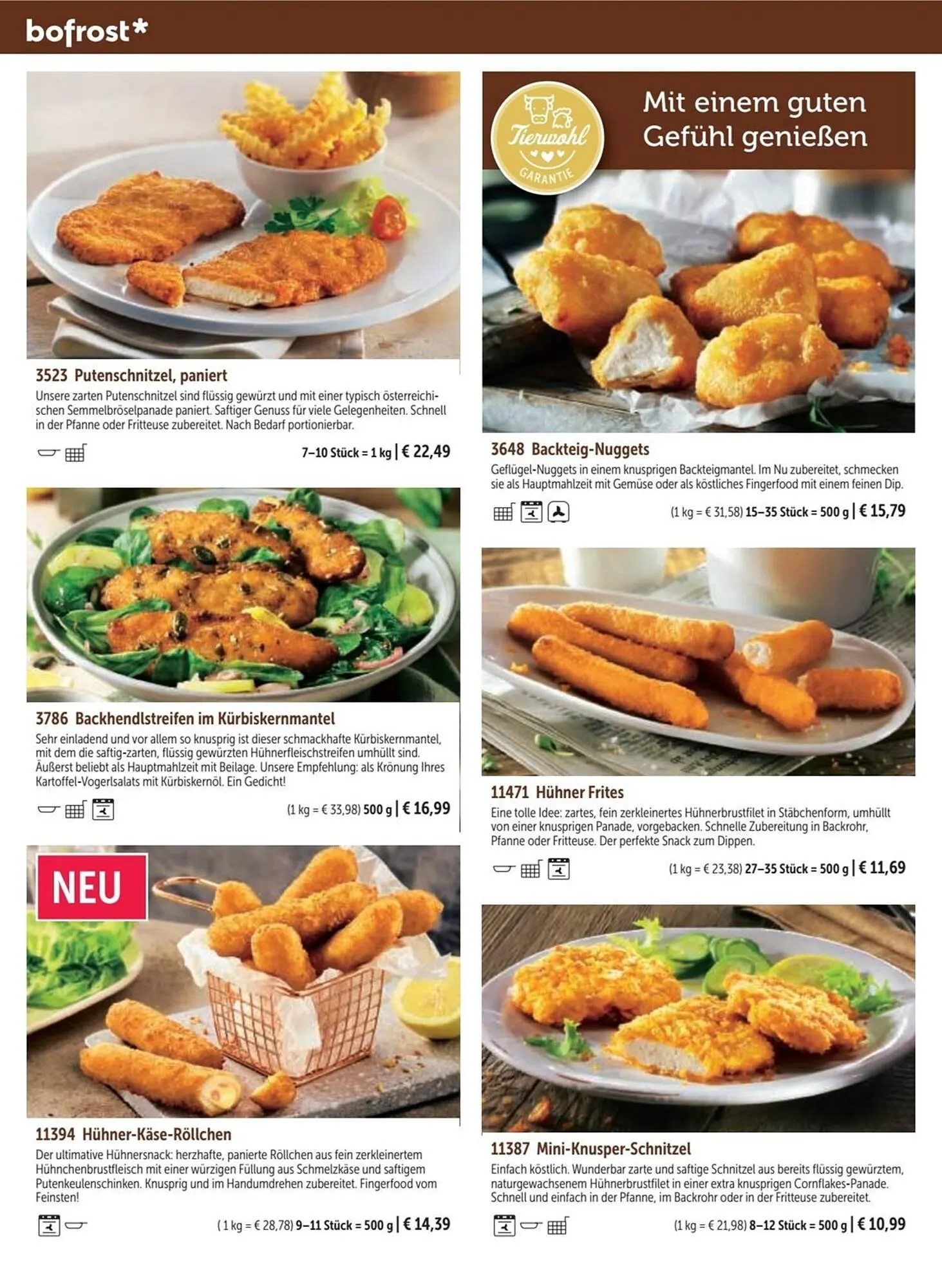 Bofrost Katalog von 13. September bis 6. März 2026 - Flugblätt seite  66