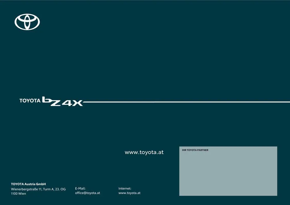 Toyota bZ4X von 16. Mai bis 16. Mai 2025 - Flugblätt seite 20
