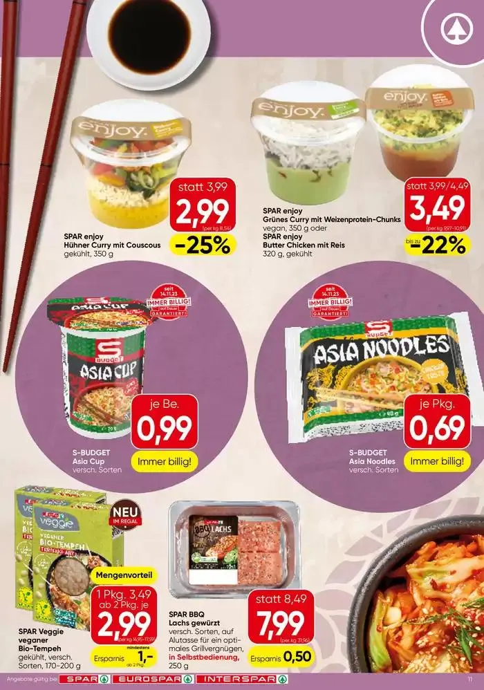 Jetzt sparen mit unseren Deals von 29. Jänner bis 12. Februar 2025 - Flugblätt seite  11