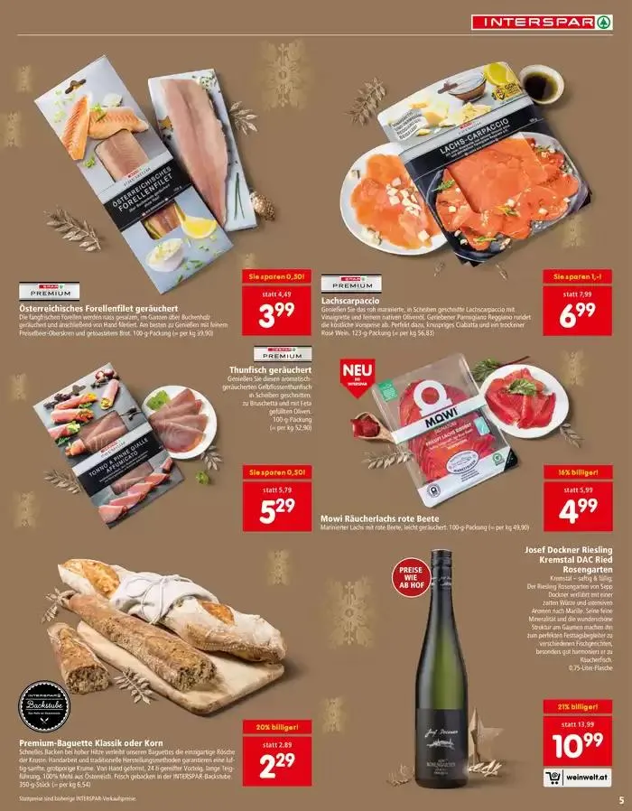 Große Auswahl an Angeboten von 21. November bis 5. Dezember 2024 - Flugblätt seite 5