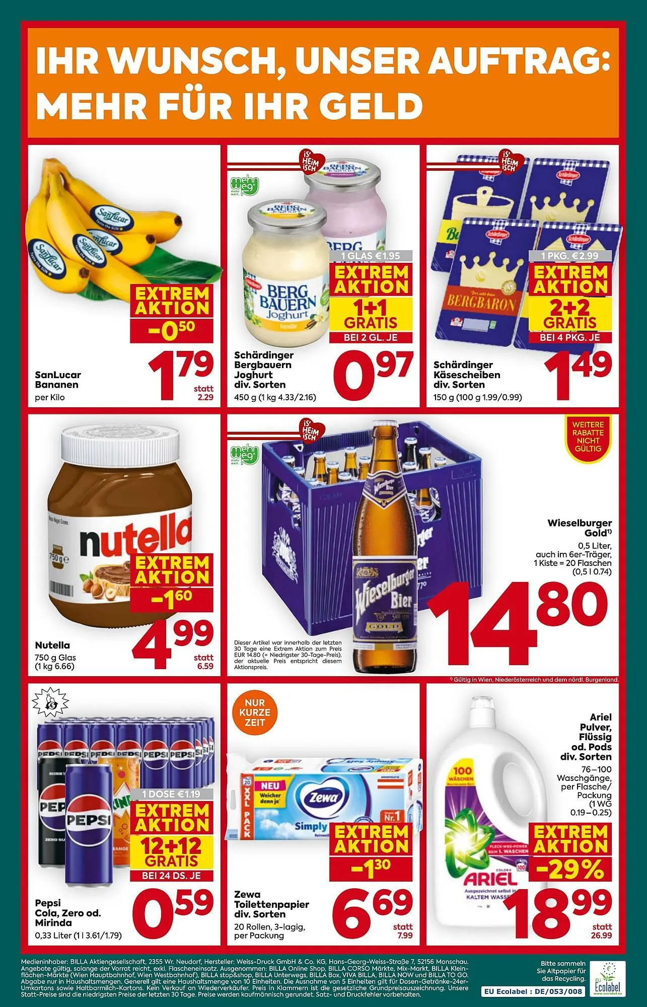 Billa Box Flugblatt von 19. Februar bis 25. Februar 2026 - Flugblätt seite  16