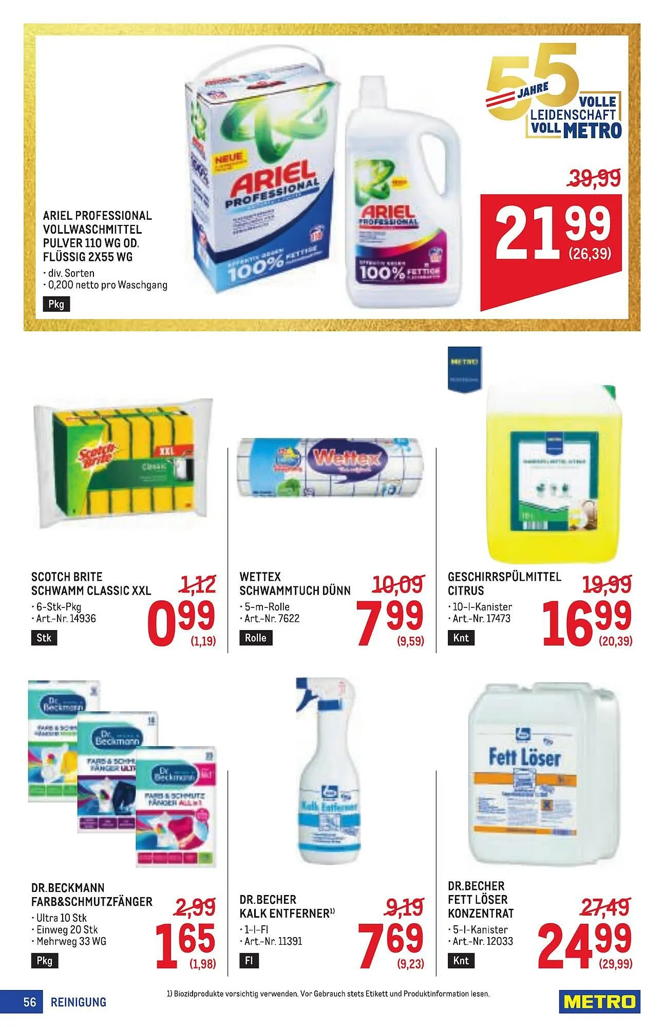 Metro Flugblatt von 2. April bis 15. April 2026 - Flugblätt seite  56