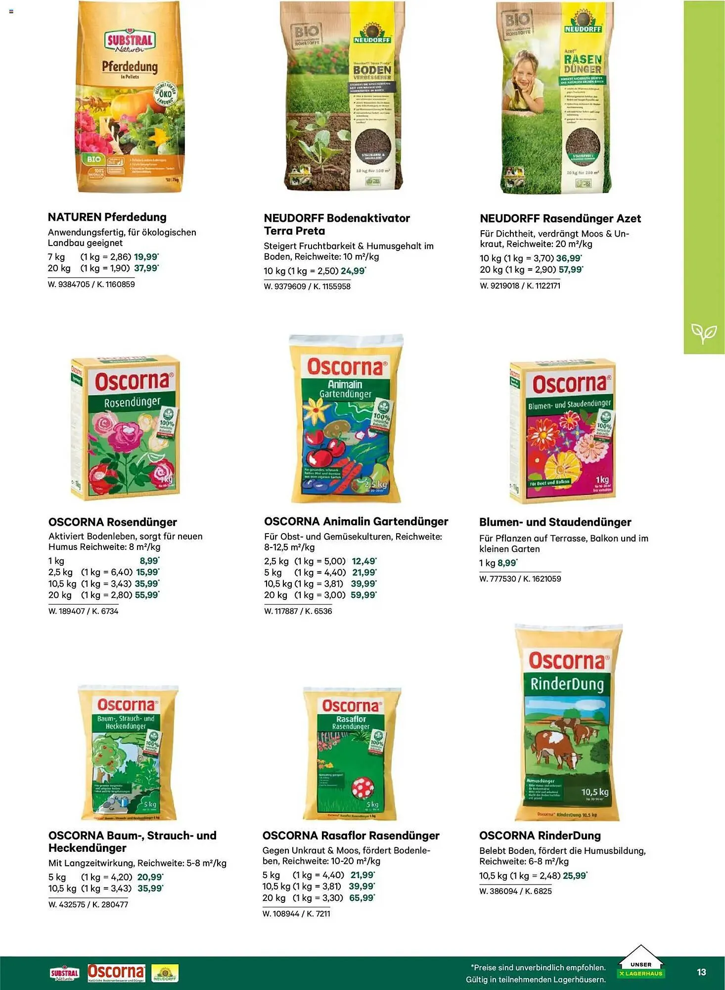 Lagerhaus Flugblatt von 22. Februar bis 31. Mai 2026 - Flugblätt seite  13