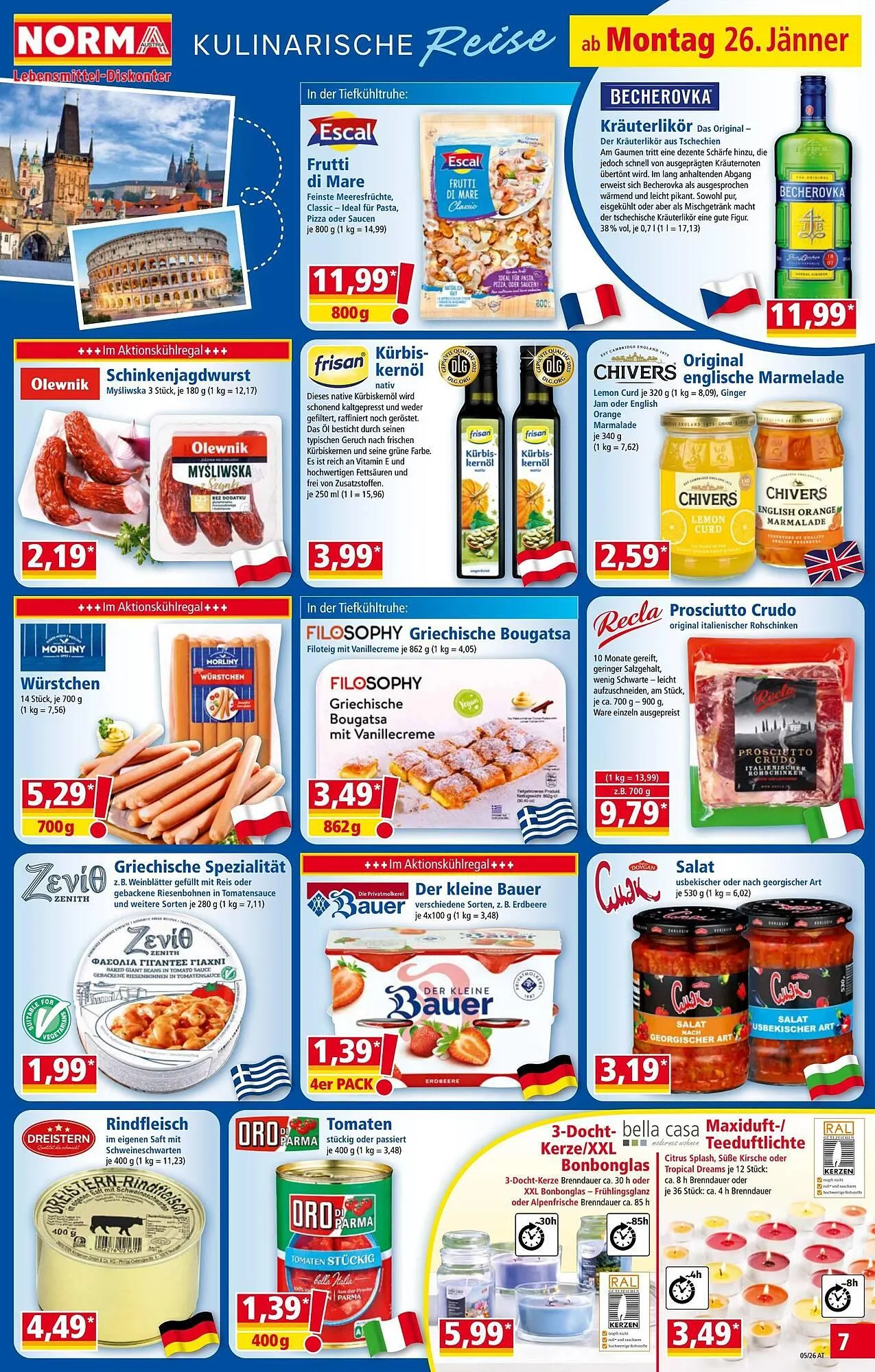 Norma Prospekt von 26. Jänner bis 1. Februar 2026 - Flugblätt seite  7