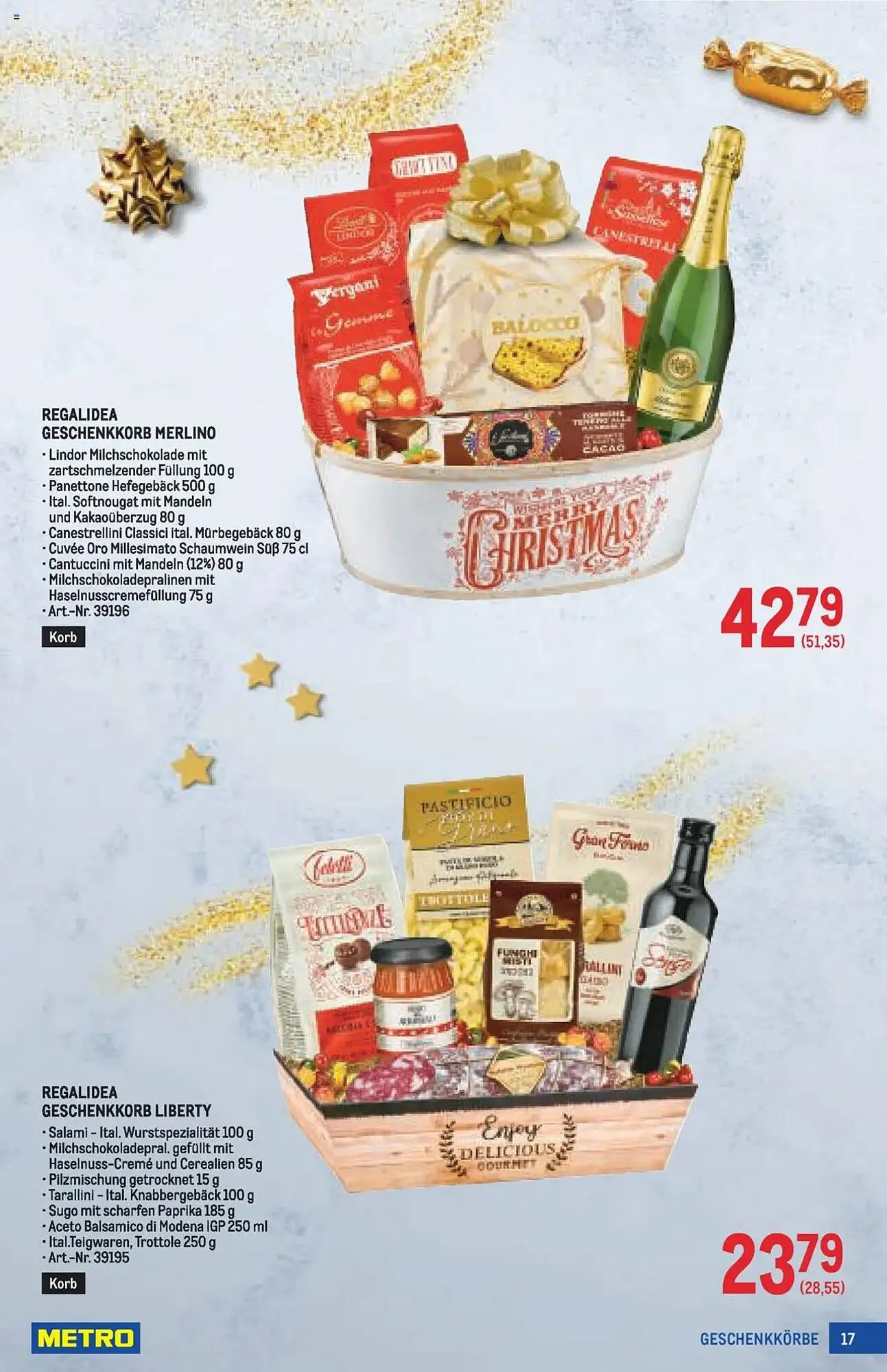 Metro Flugblatt von 16. Oktober bis 24. Dezember 2025 - Flugblätt seite  17