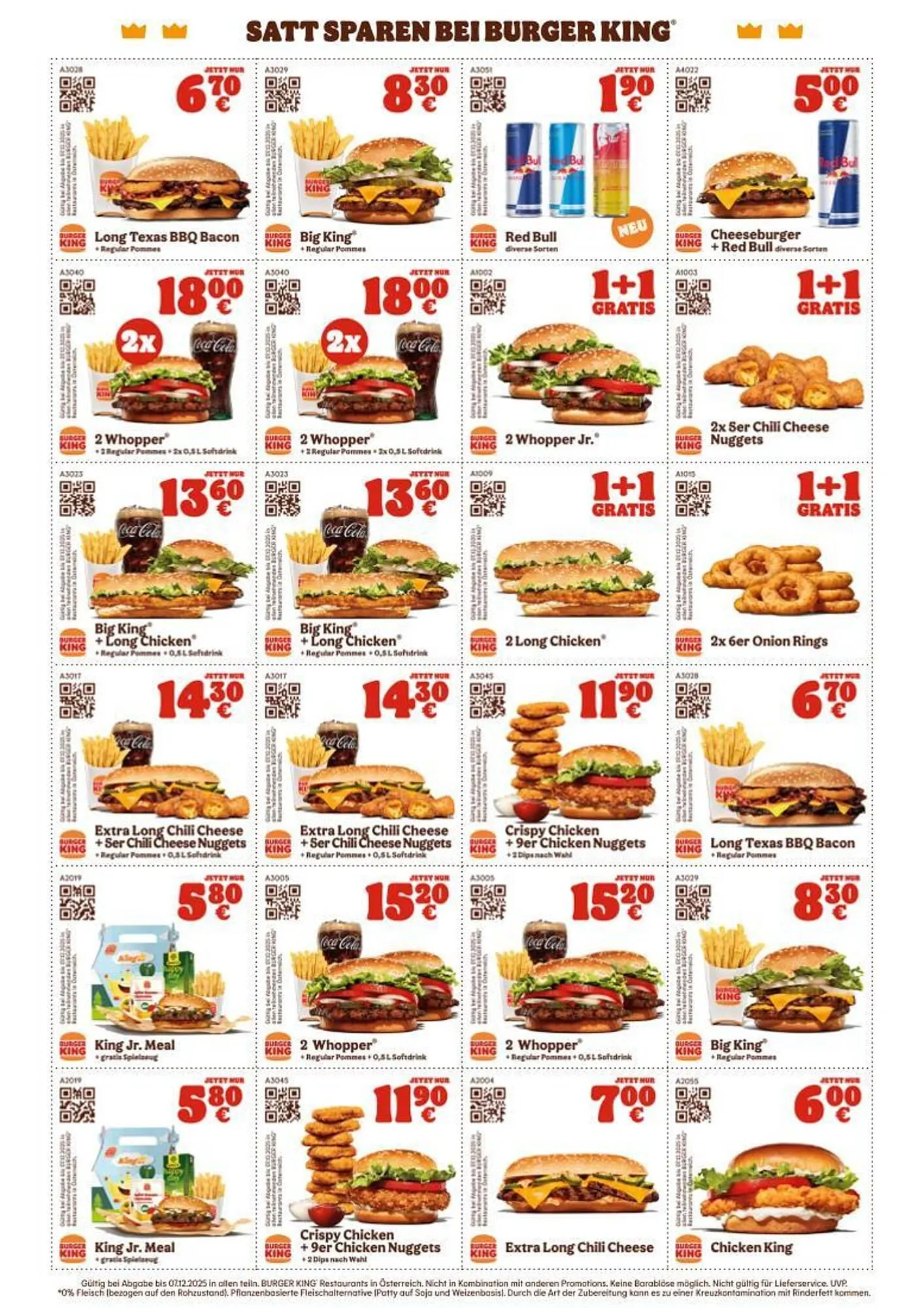 Burger King Flugblatt von 4. November bis 7. Dezember 2025 - Flugblätt seite 2