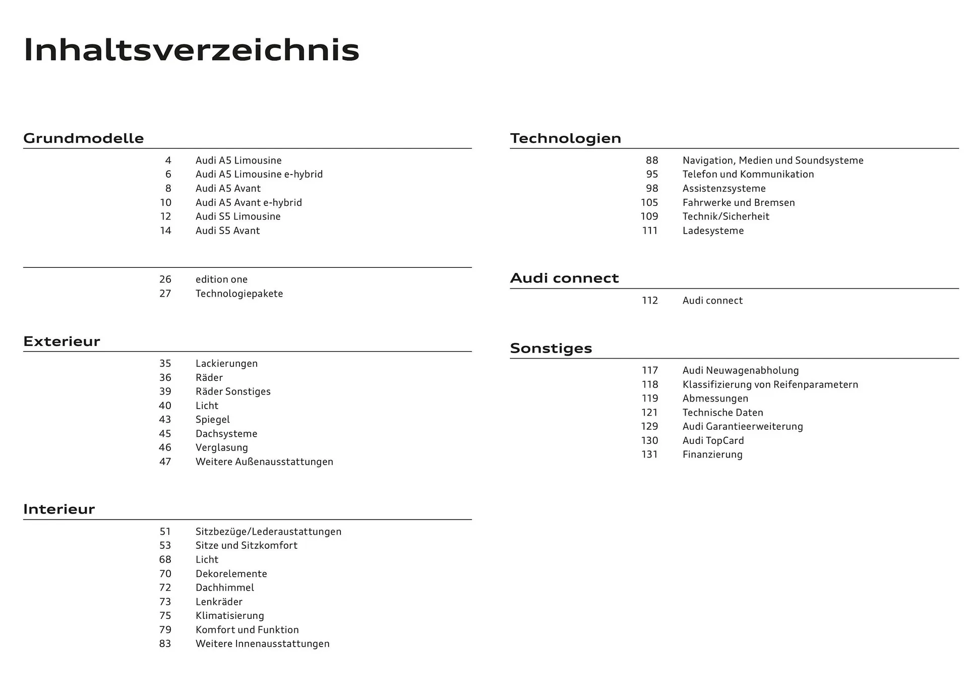 Audi Flugblatt von 20. November bis 22. Juli 2026 - Flugblätt seite  3