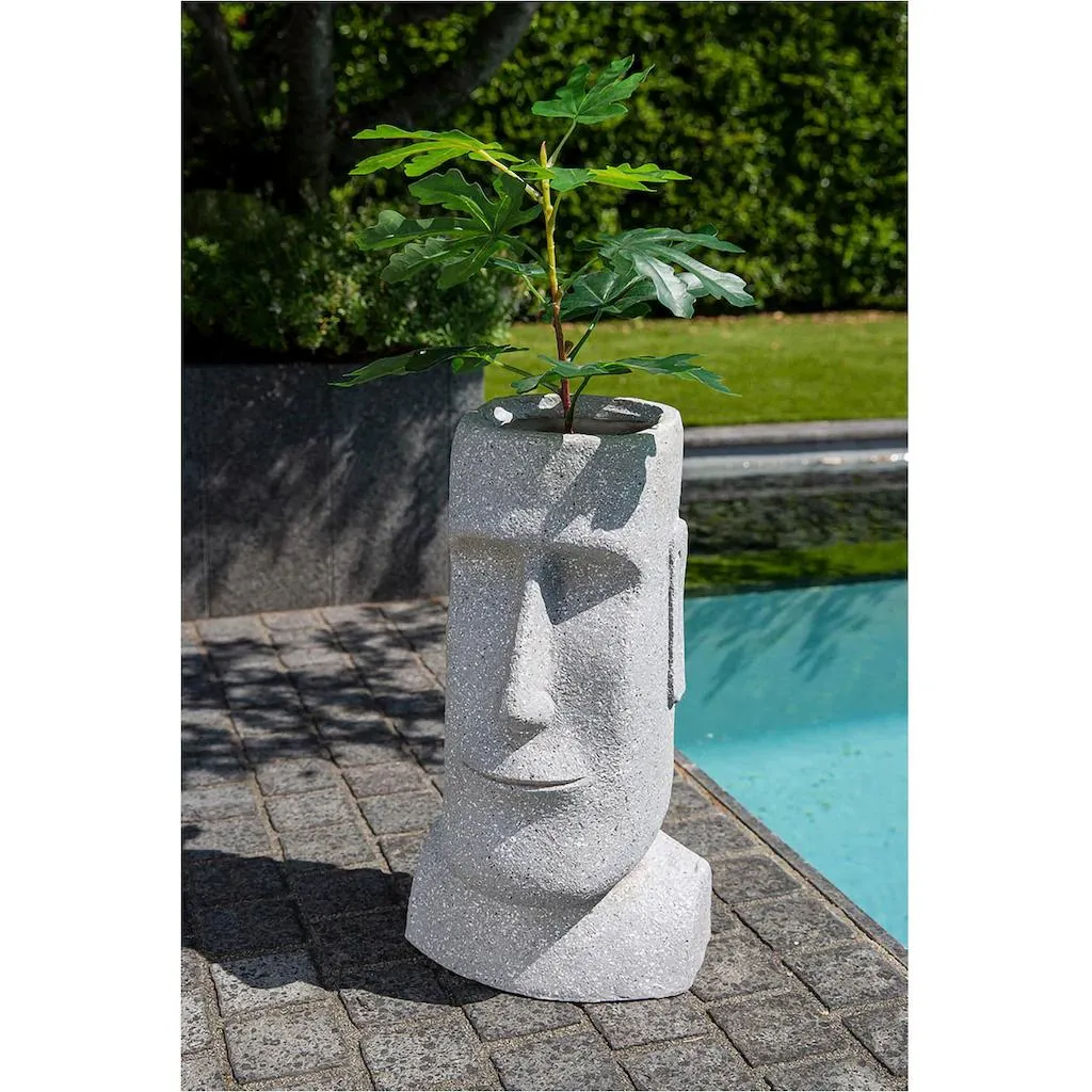 Casablanca by Gilde Pflanzkübel »Pflanzengefäß/Skulptur Moai«, (1 St.)