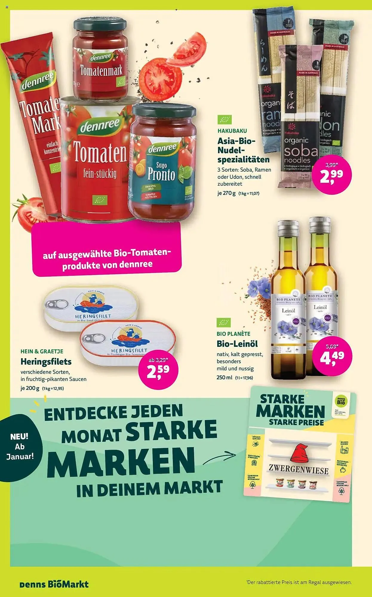 Denn's Biomarkt Flugblatt von 2. Jänner bis 14. Jänner 2025 - Flugblätt seite 10