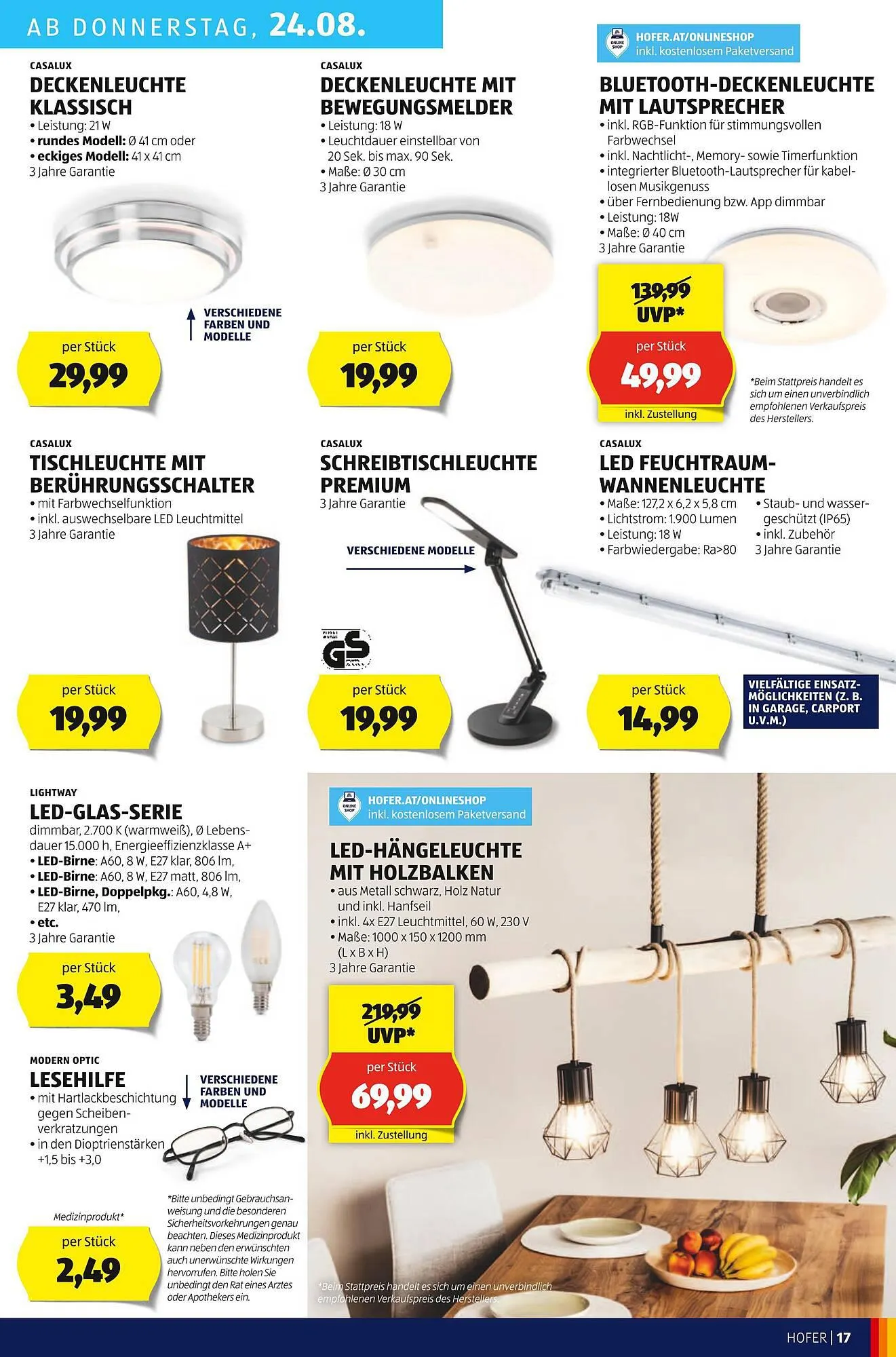 Hofer Flugblatt von 18. August bis 24. August 2023 - Flugblätt seite 19