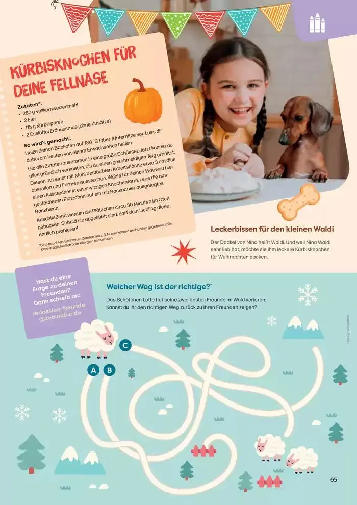 Angebote ZOO & Co von 29. November bis 13. Dezember 2024 - Flugblätt seite 65