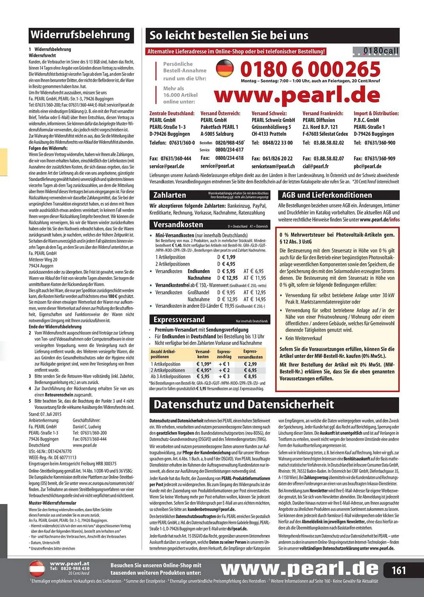 Pearl Flugblatt von 26. Februar bis 31. März 2024 - Flugblätt seite  161