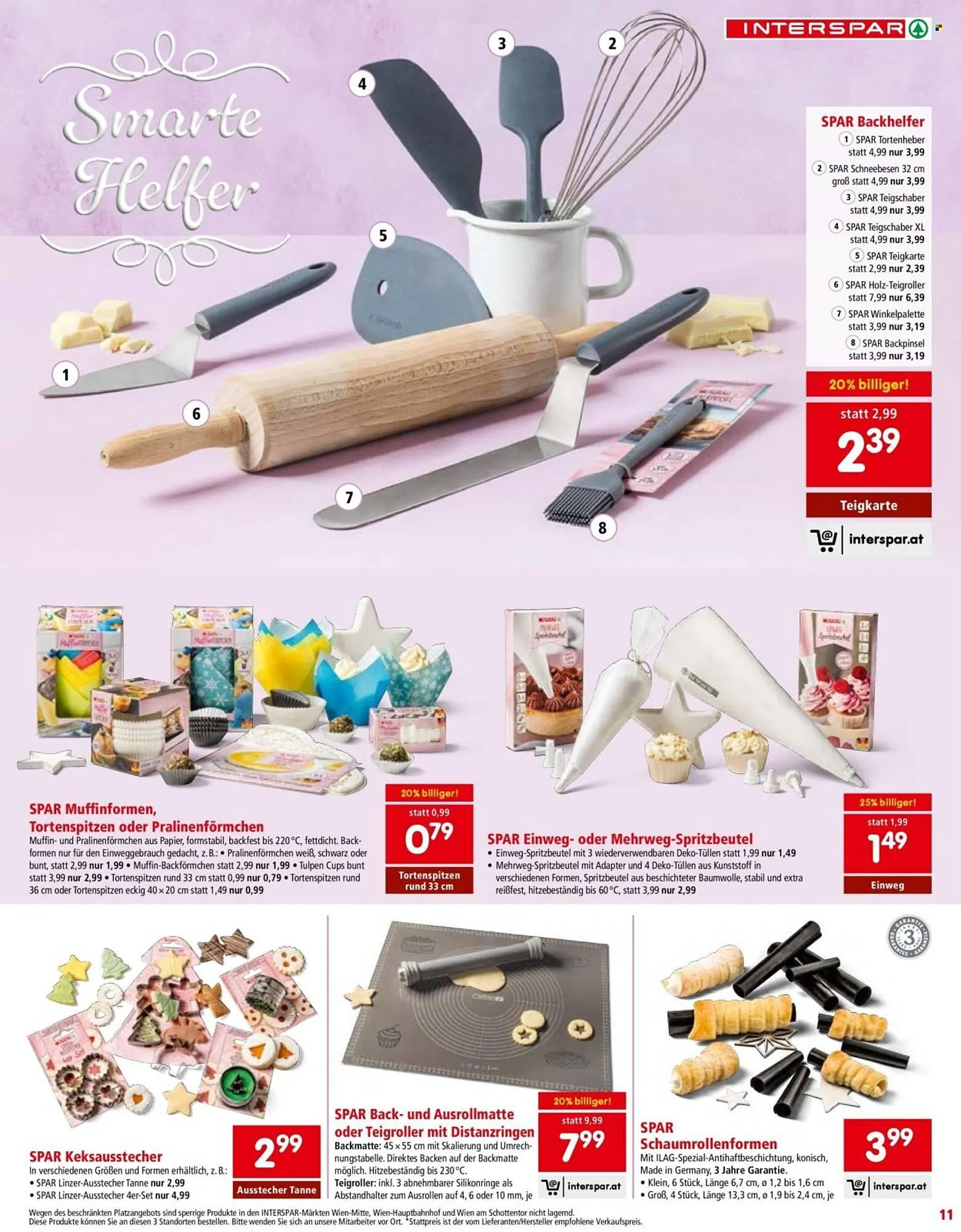 Interspar Flugblatt von 2. Oktober bis 20. Dezember 2025 - Flugblätt seite  11