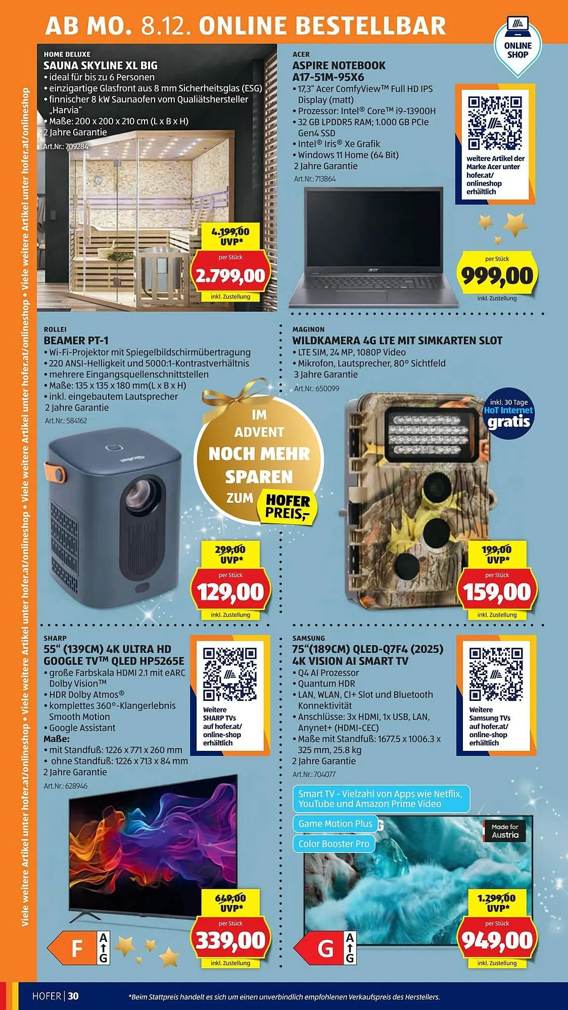 Hofer Flugblatt von 5. Dezember bis 12. Dezember 2025 - Flugblätt seite  44