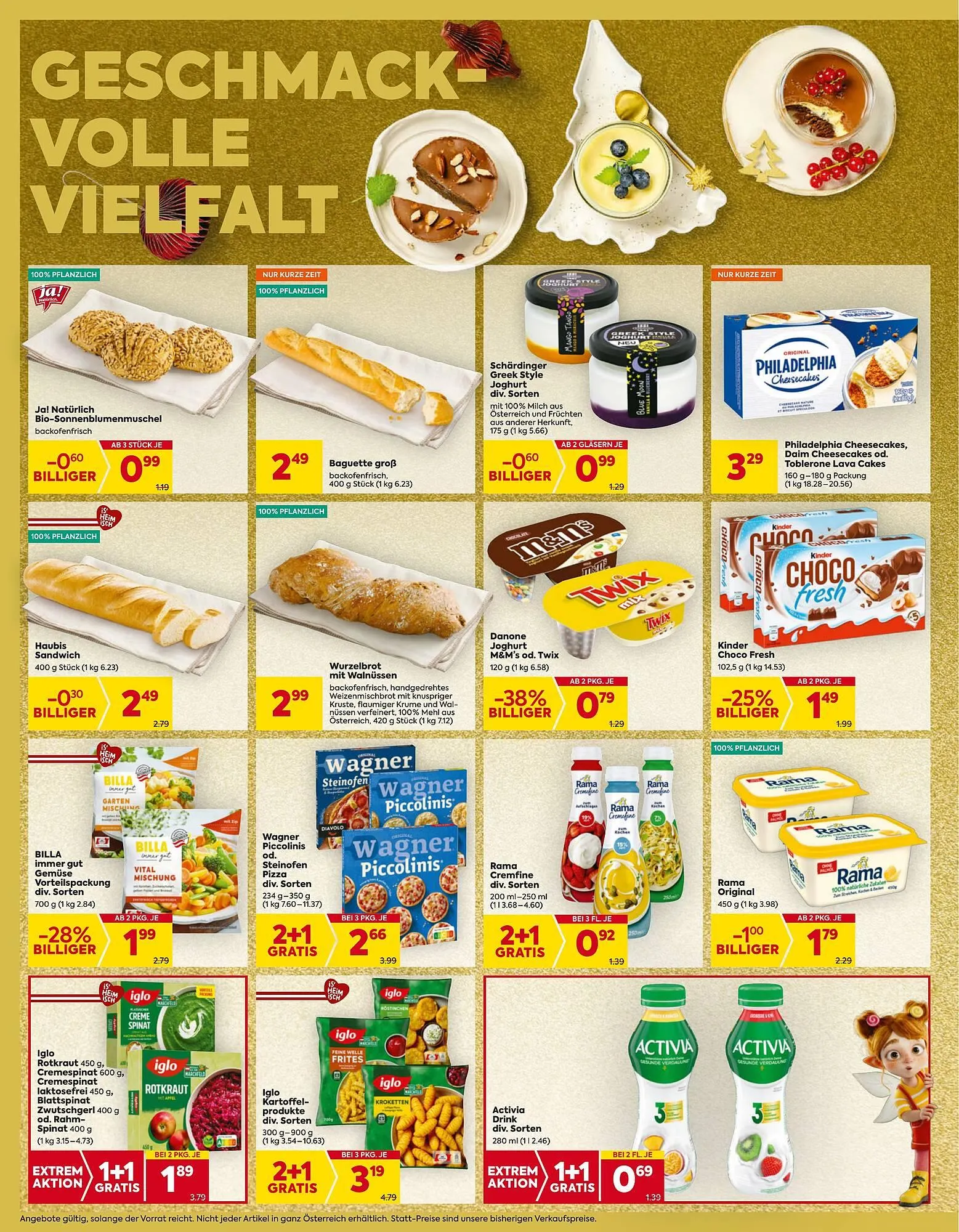 Billa Corso Flugblatt von 19. Dezember bis 24. Dezember 2024 - Flugblätt seite  8