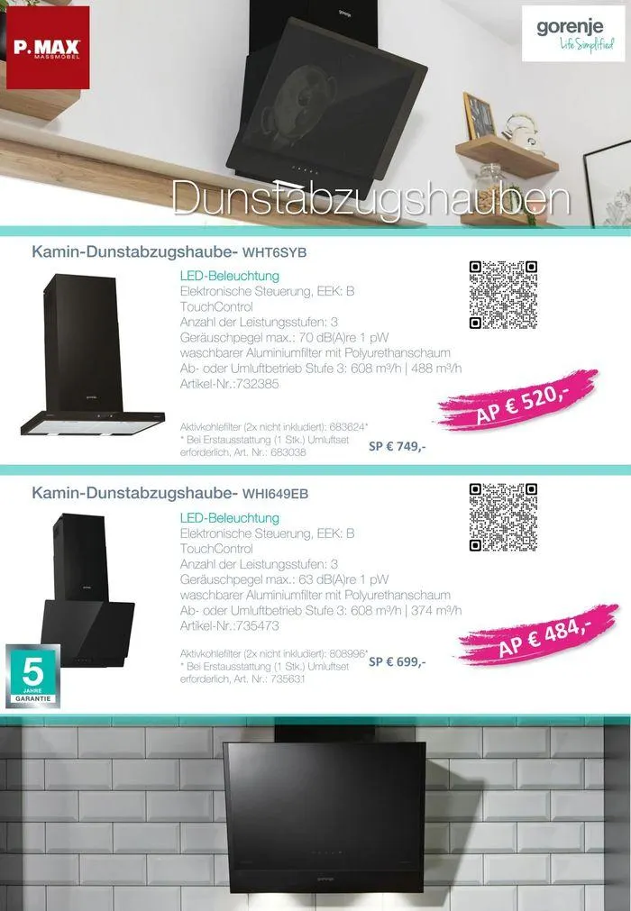 Gorenje Mfh Aktion von 31. Juli bis 30. November 2024 - Flugblätt seite  2