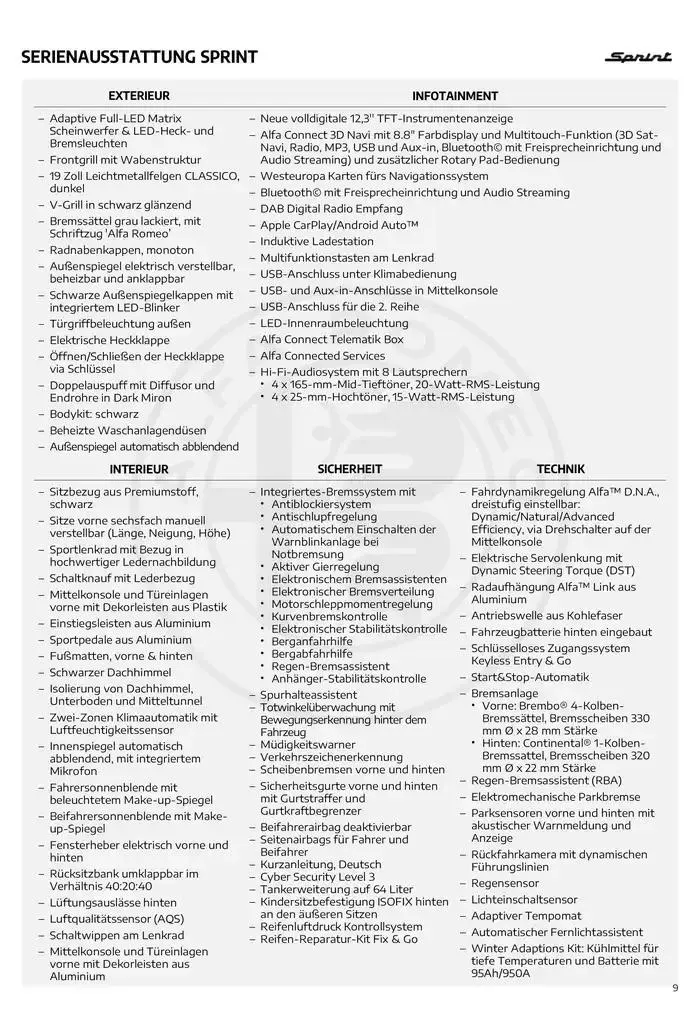 Alfa Romeo Stelvio von 20. Februar bis 20. Februar 2026 - Flugblätt seite  9
