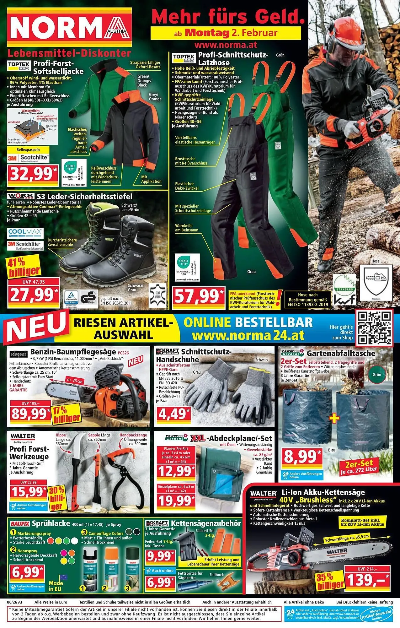 Norma Prospekt von 2. Februar bis 8. Februar 2026 - Flugblätt seite  1