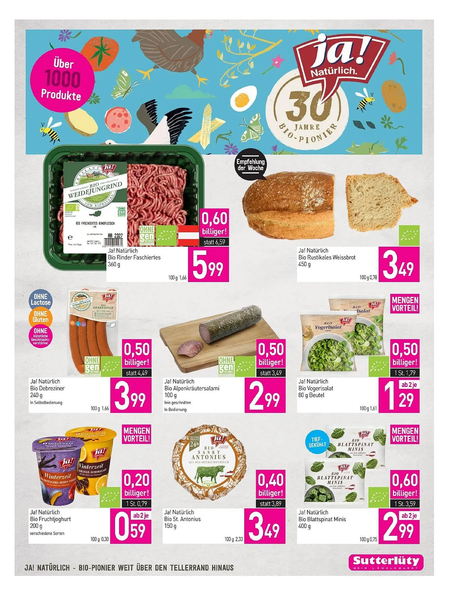 Sutterlüty Flugblatt von 16. Jänner bis 22. Jänner 2025 - Flugblätt seite 7