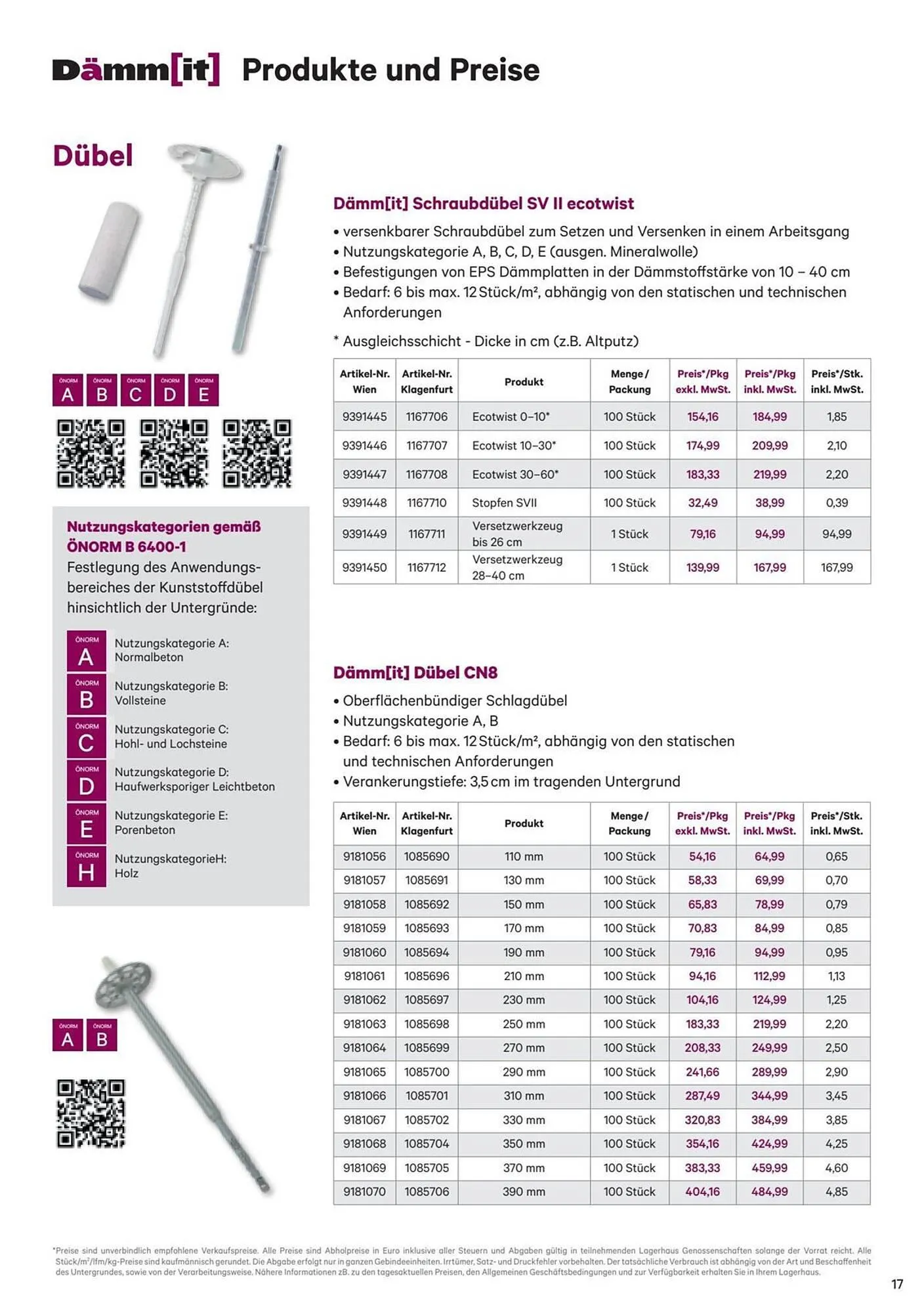 Lagerhaus Flugblatt von 1. Jänner bis 31. Dezember 2026 - Flugblätt seite  17