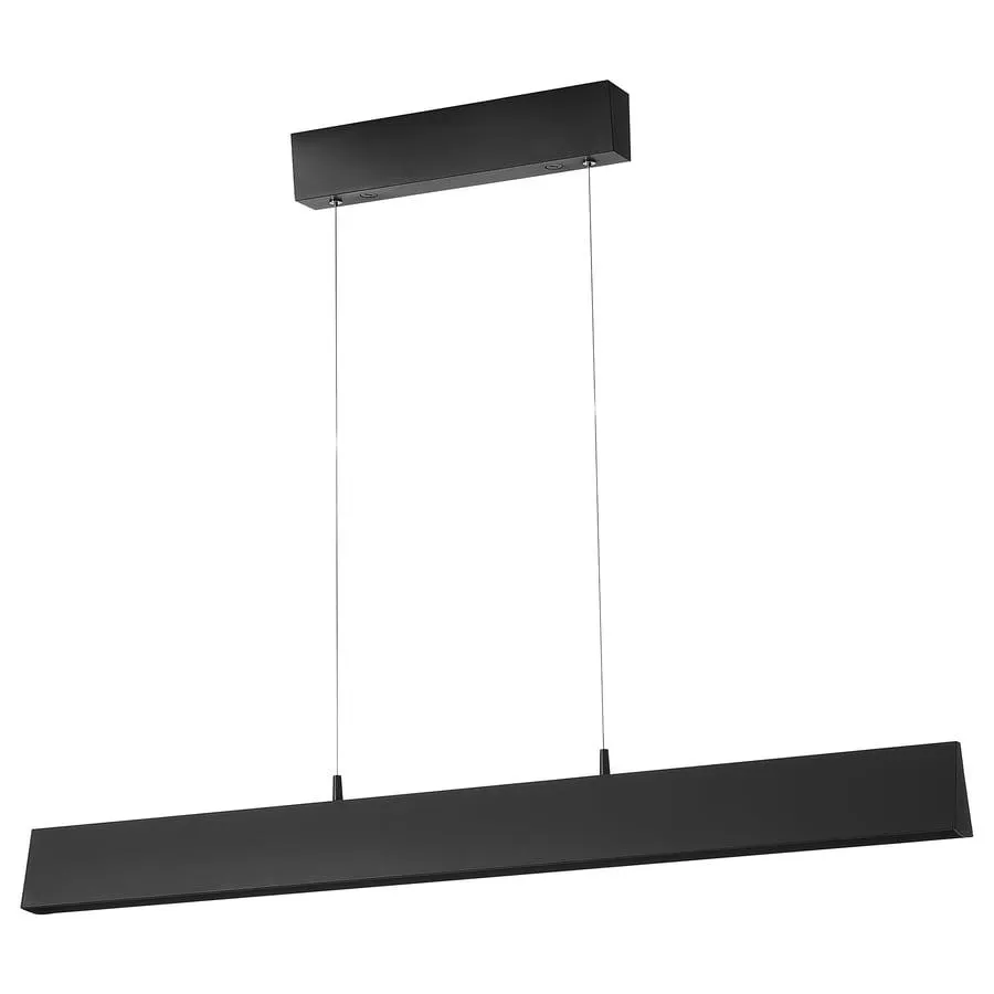 FRIDSLUND LED-Hängeleuchte, schwarz, 90 cm