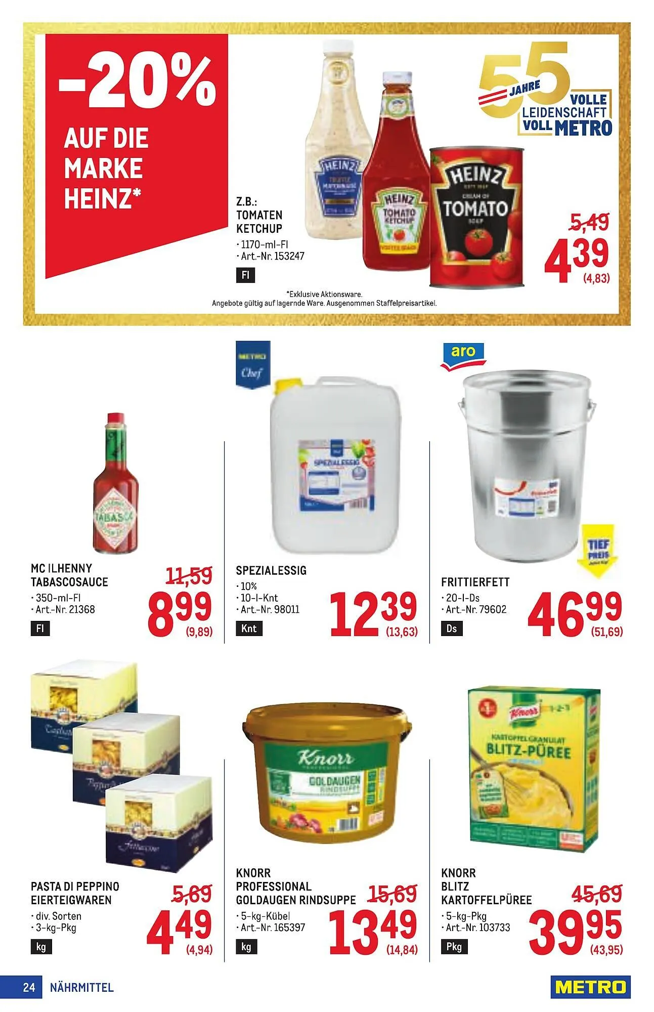 Metro Flugblatt von 16. April bis 29. April 2026 - Flugblätt seite  24