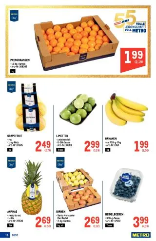 METRO Flugblatt Food - Metro Profi von 17. September bis 30. September 2026 - Flugblätt seite  18