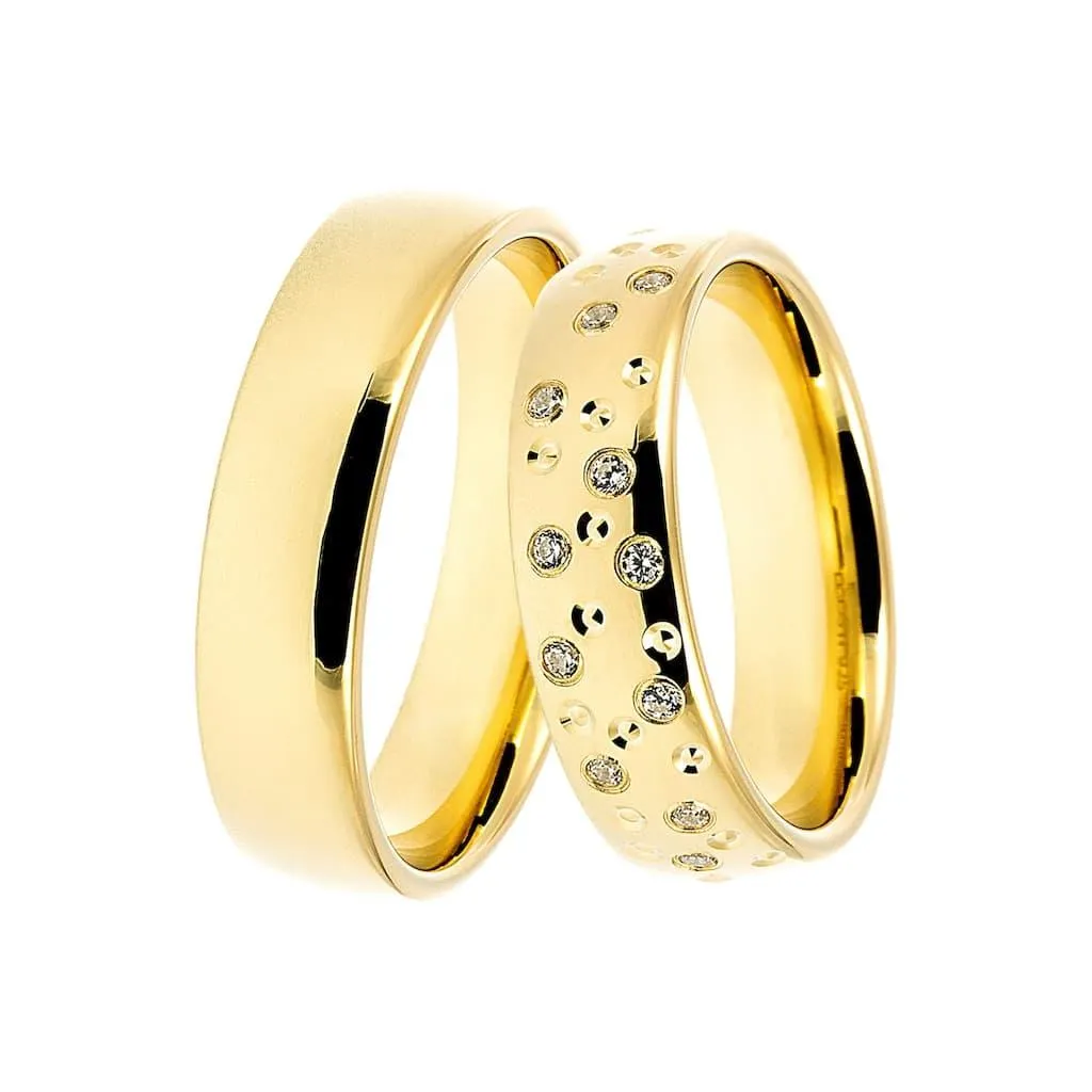 DOOSTI Trauring »Schmuck Geschenk Silber 925 Trauring Ehering Partnerring LIEBE« Made in Germany - wahlweise mit oder ohne Zirkonia