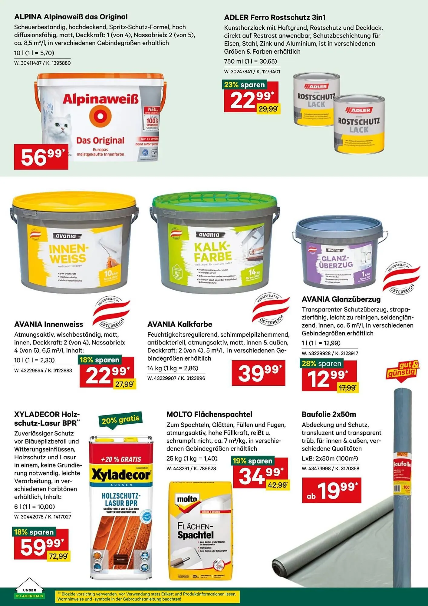 Lagerhaus Flugblatt von 30. März bis 12. April 2026 - Flugblätt seite  10