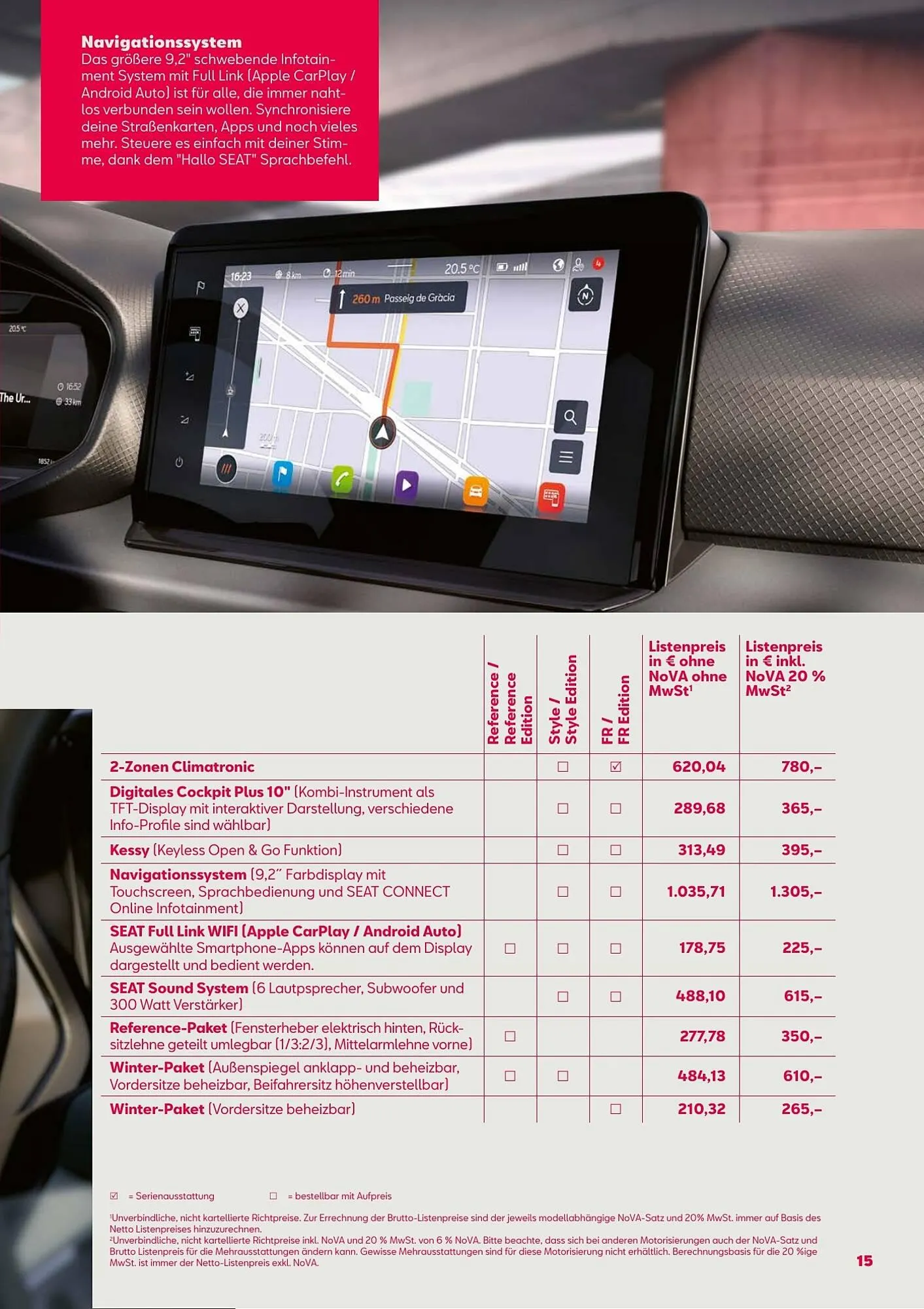 Seat Flugblatt von 13. Jänner bis 29. Dezember 2026 - Flugblätt seite  15
